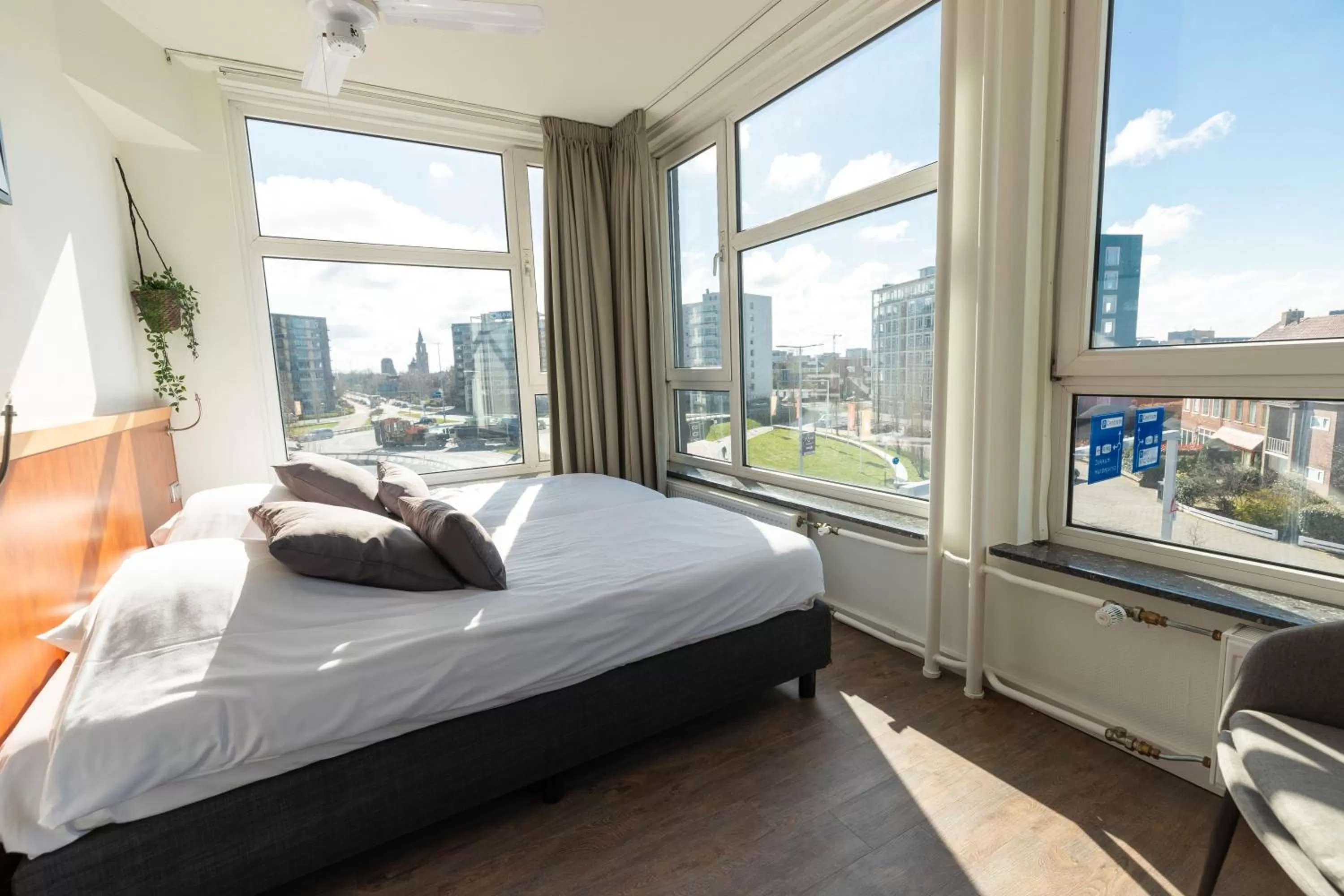 View (from property/room), Bed in Eurohotel