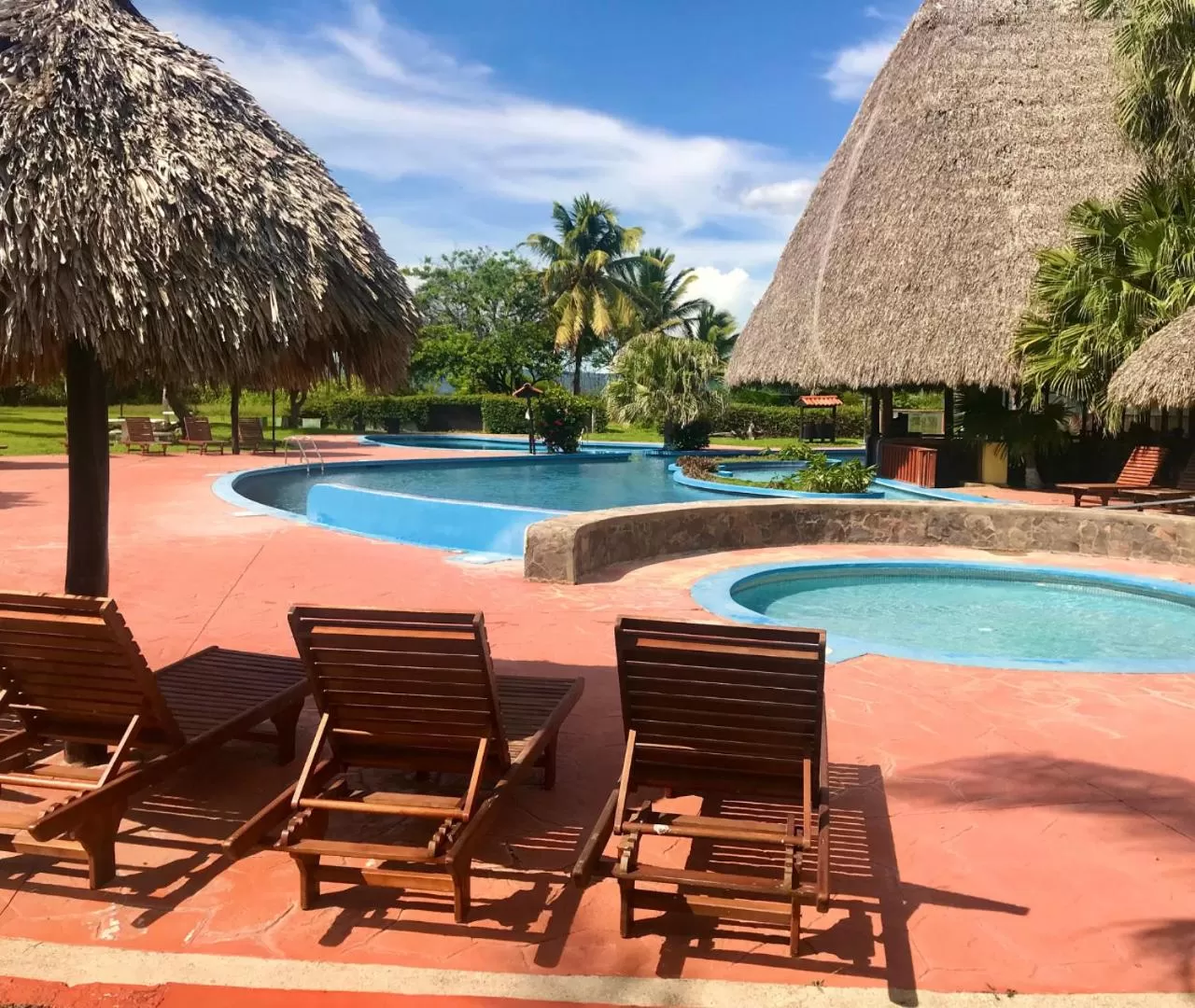 Swimming pool in Nandel Beach Resort