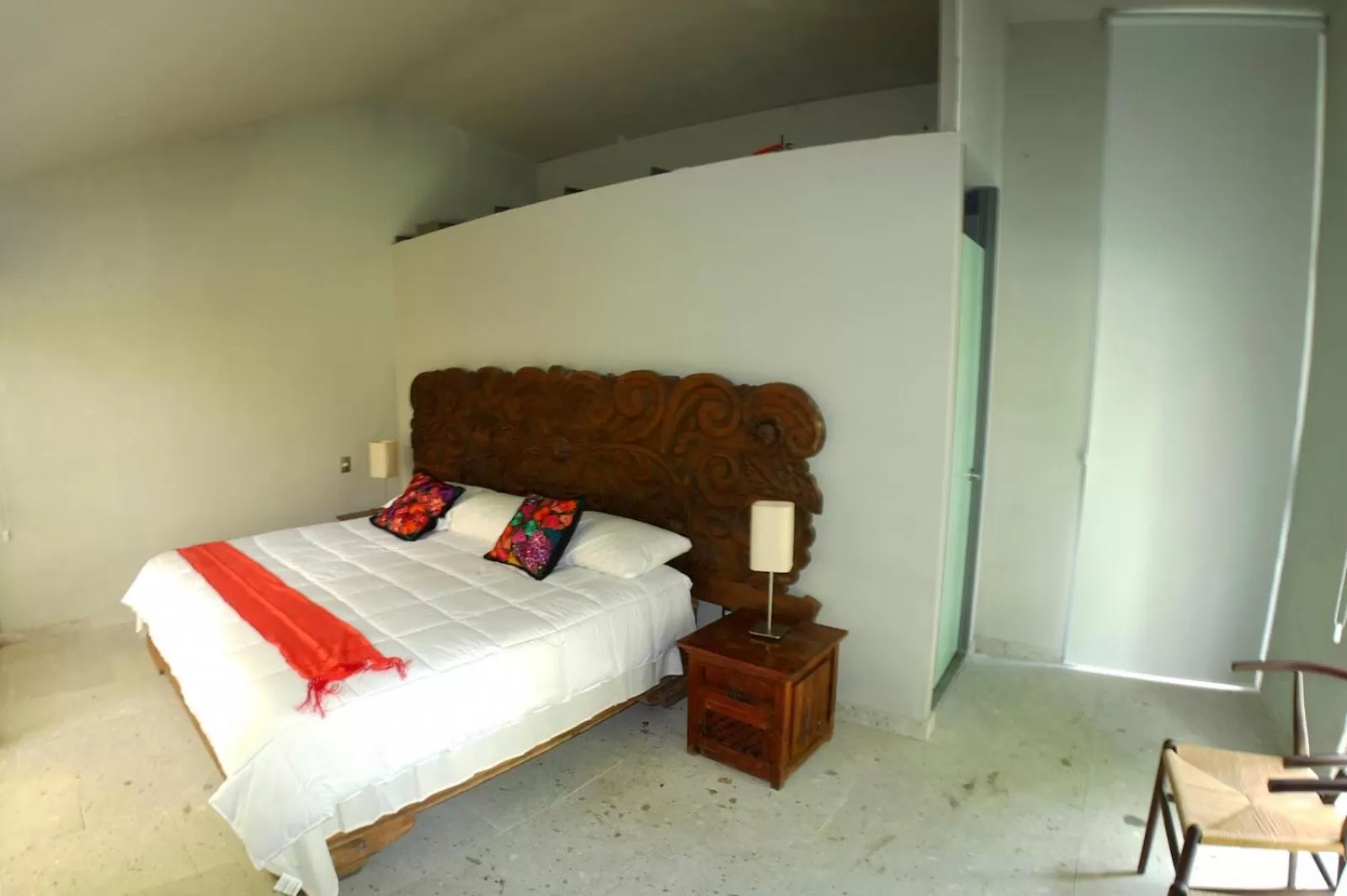 Bed in Casa Tepoztlán