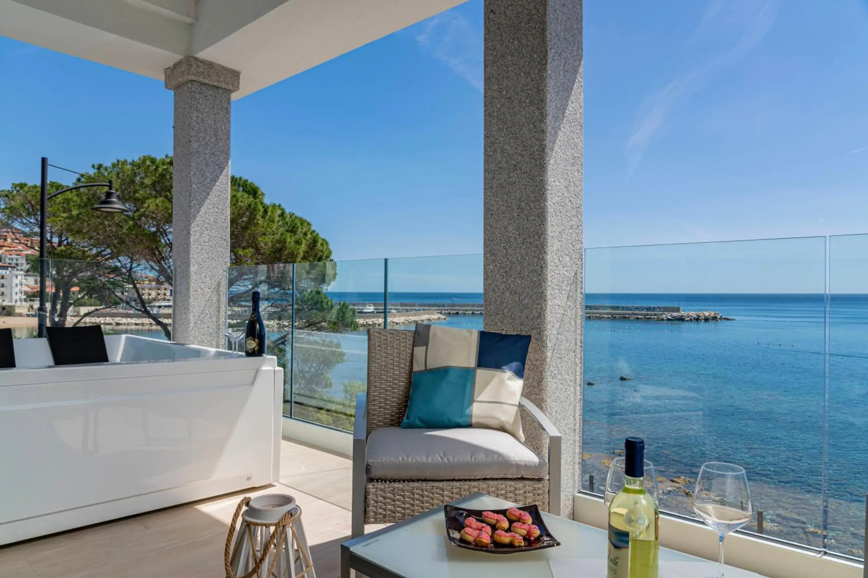 Balcony/Terrace in Hotel Ristorante La Conchiglia