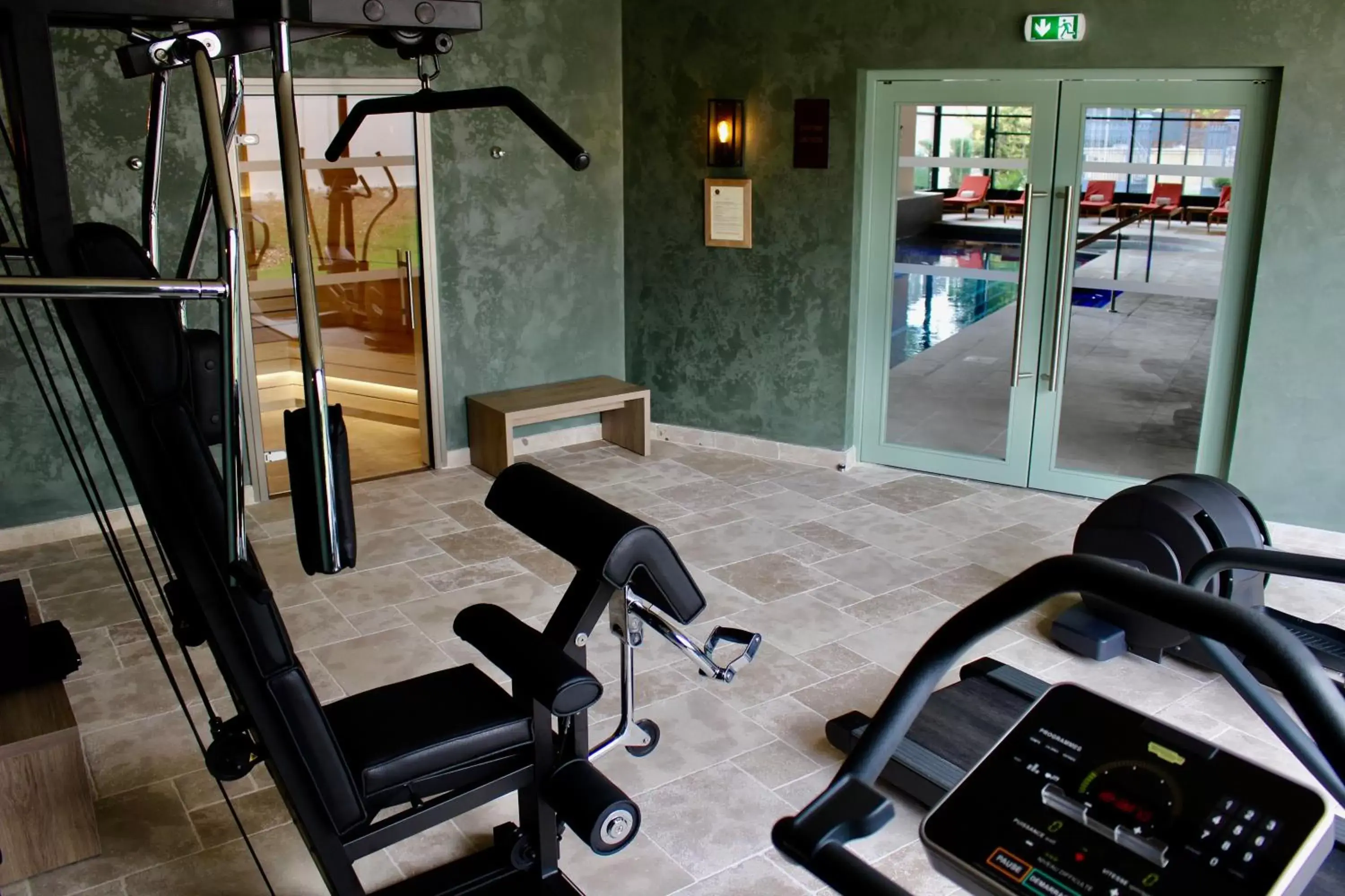Spa and wellness centre/facilities, Fitness Center/Facilities in Chateau du Clos de la Ribaudiere