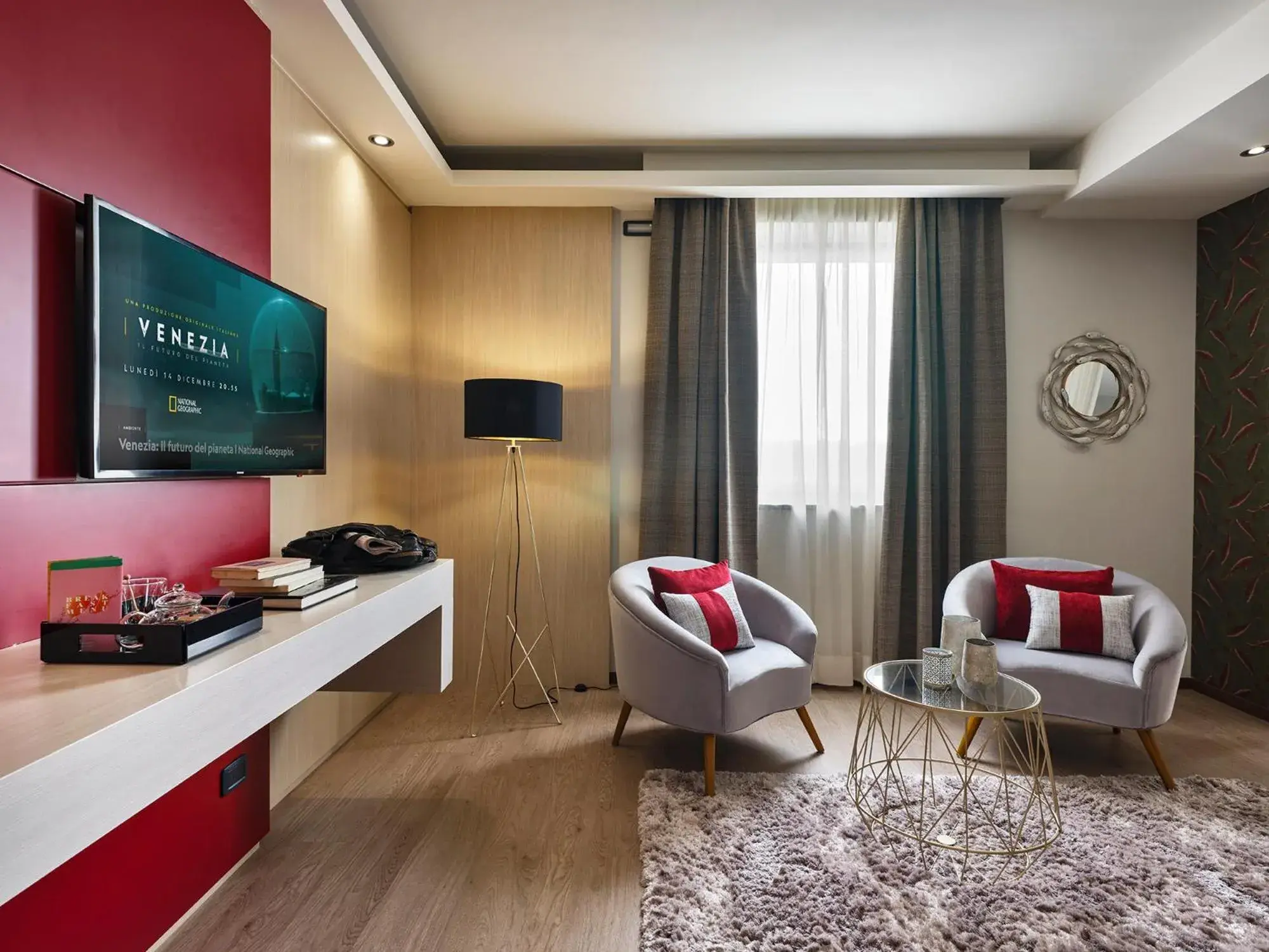 TV and multimedia in Winter Garden Hotel Bergamo Airport