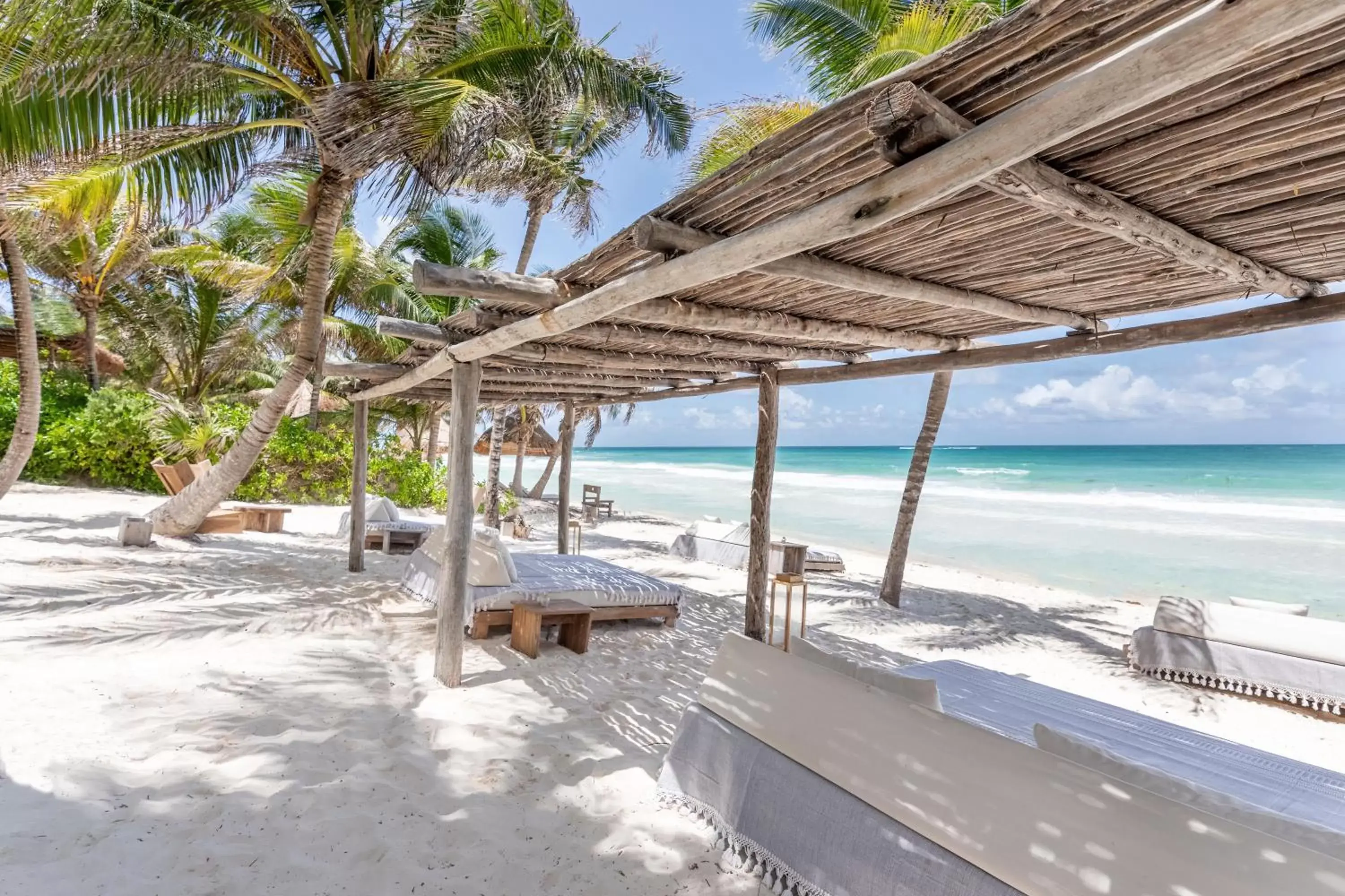 Beach in La Valise Tulum