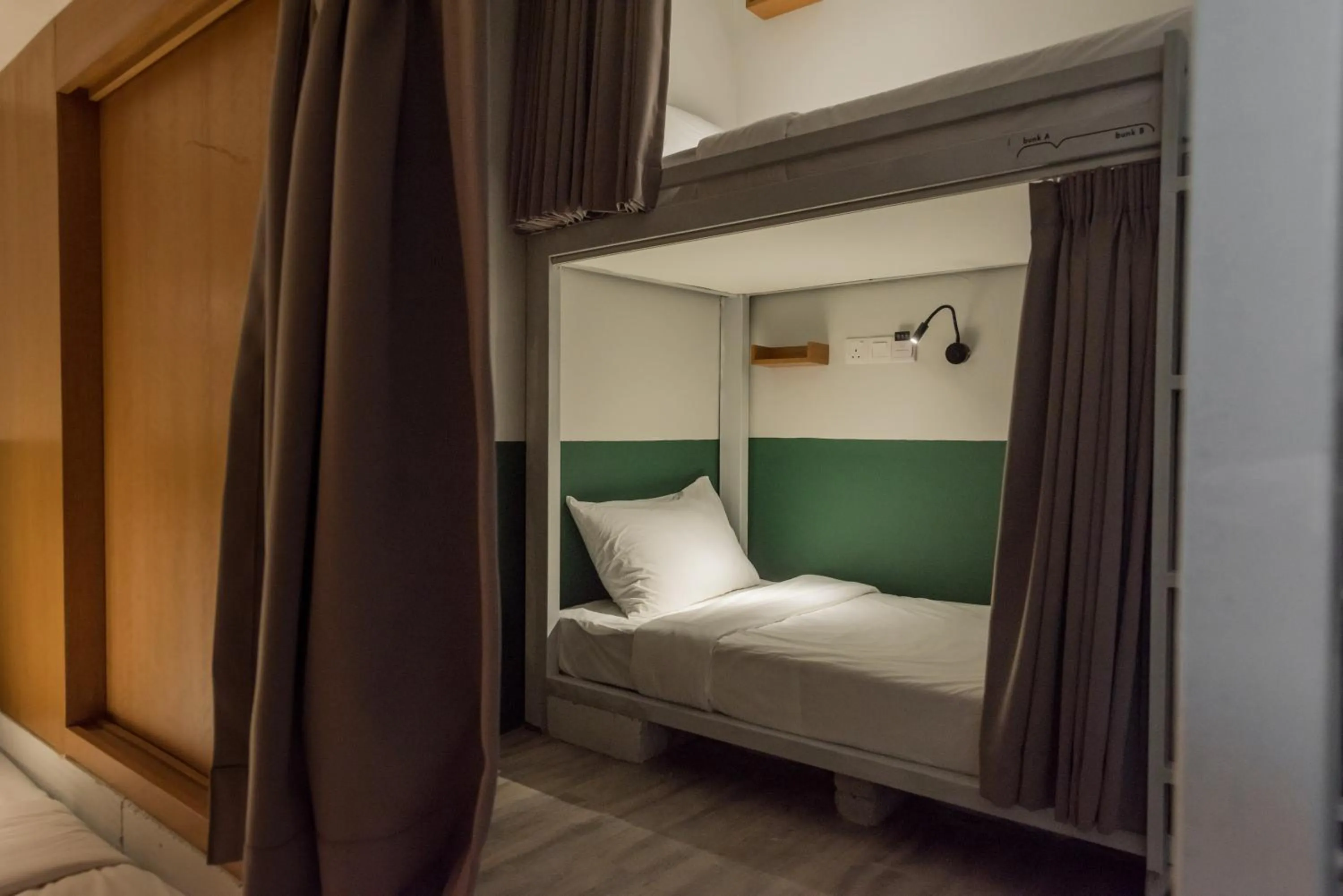 bunk bed in Bunk & Bilik Hotel Jalan Ipoh