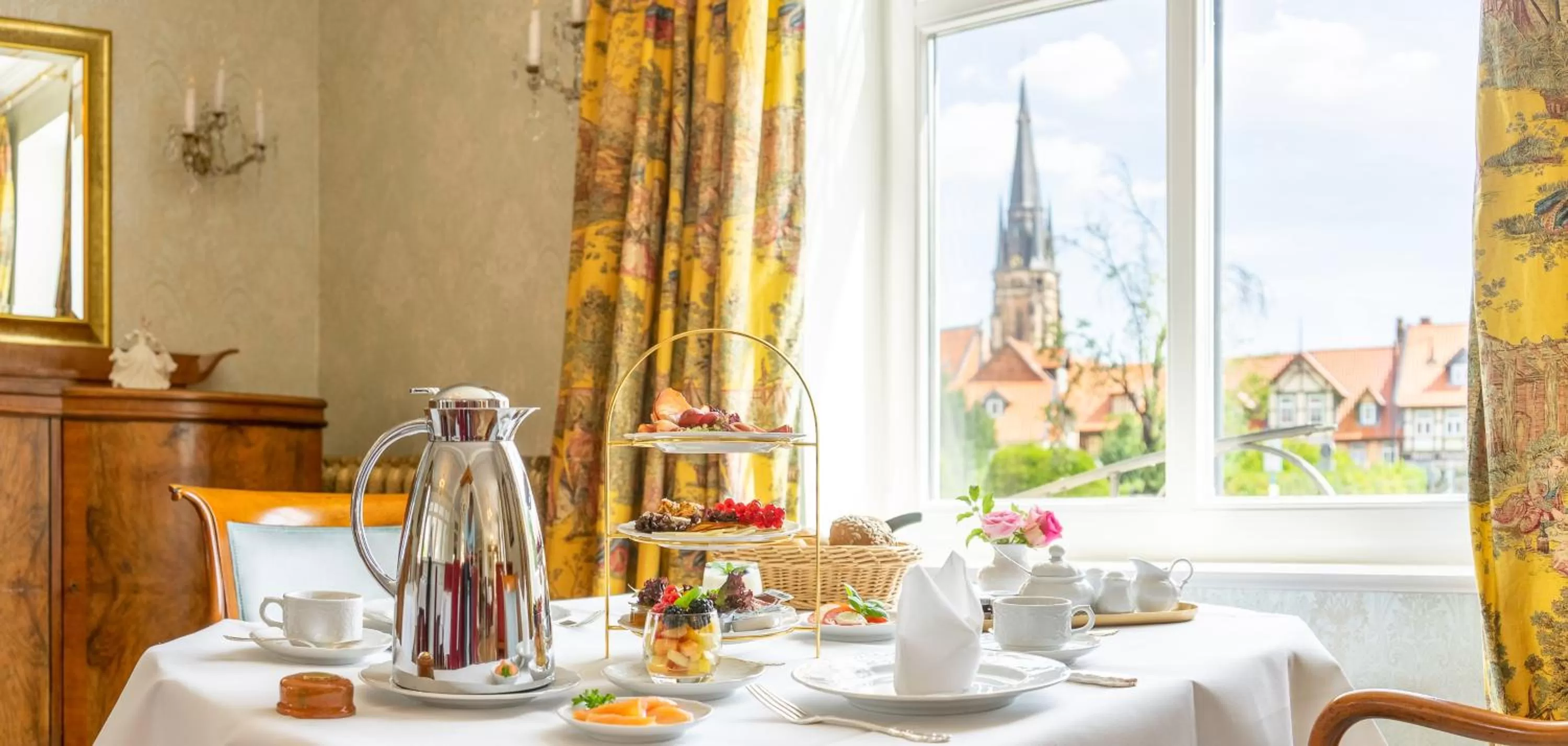 Breakfast in Boutiquehotel Schloßpalais