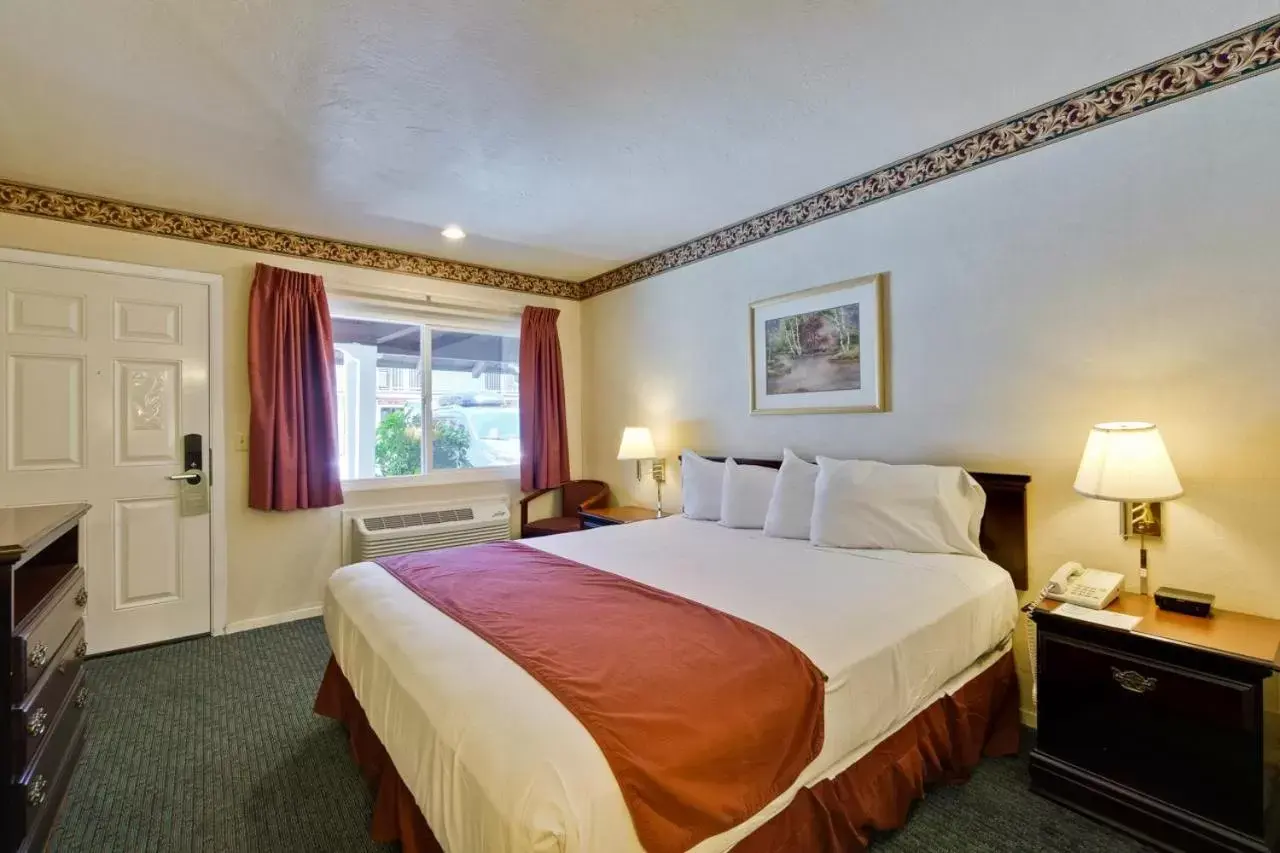 Bedroom, Bed in Americas Best Value Inn - Sky Ranch
