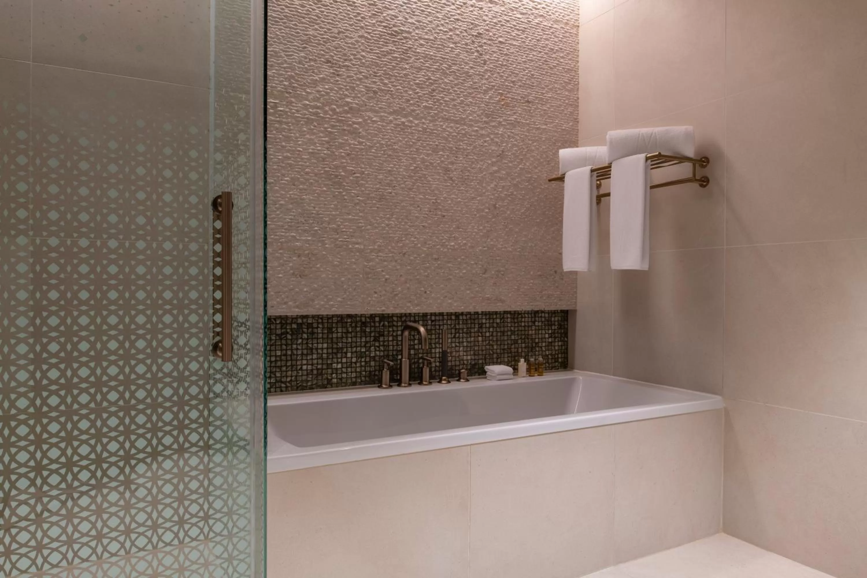 Bathroom in Alwadi Hotel Doha - MGallery Collection