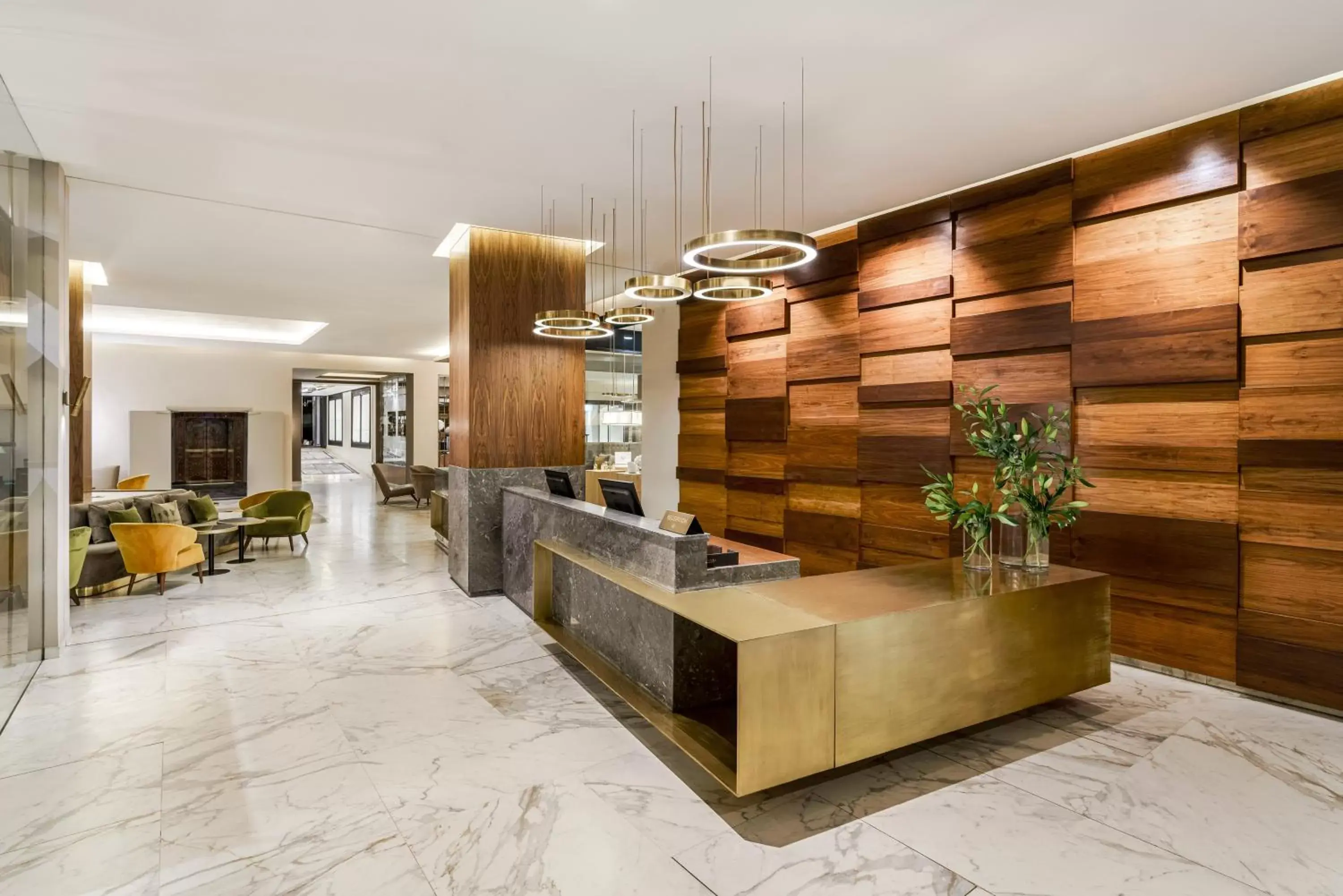 Lobby or reception in Sofitel Marrakech Palais Impérial & Spa Lobby or reception in Sofitel Marrakech Palais Impérial & Spa