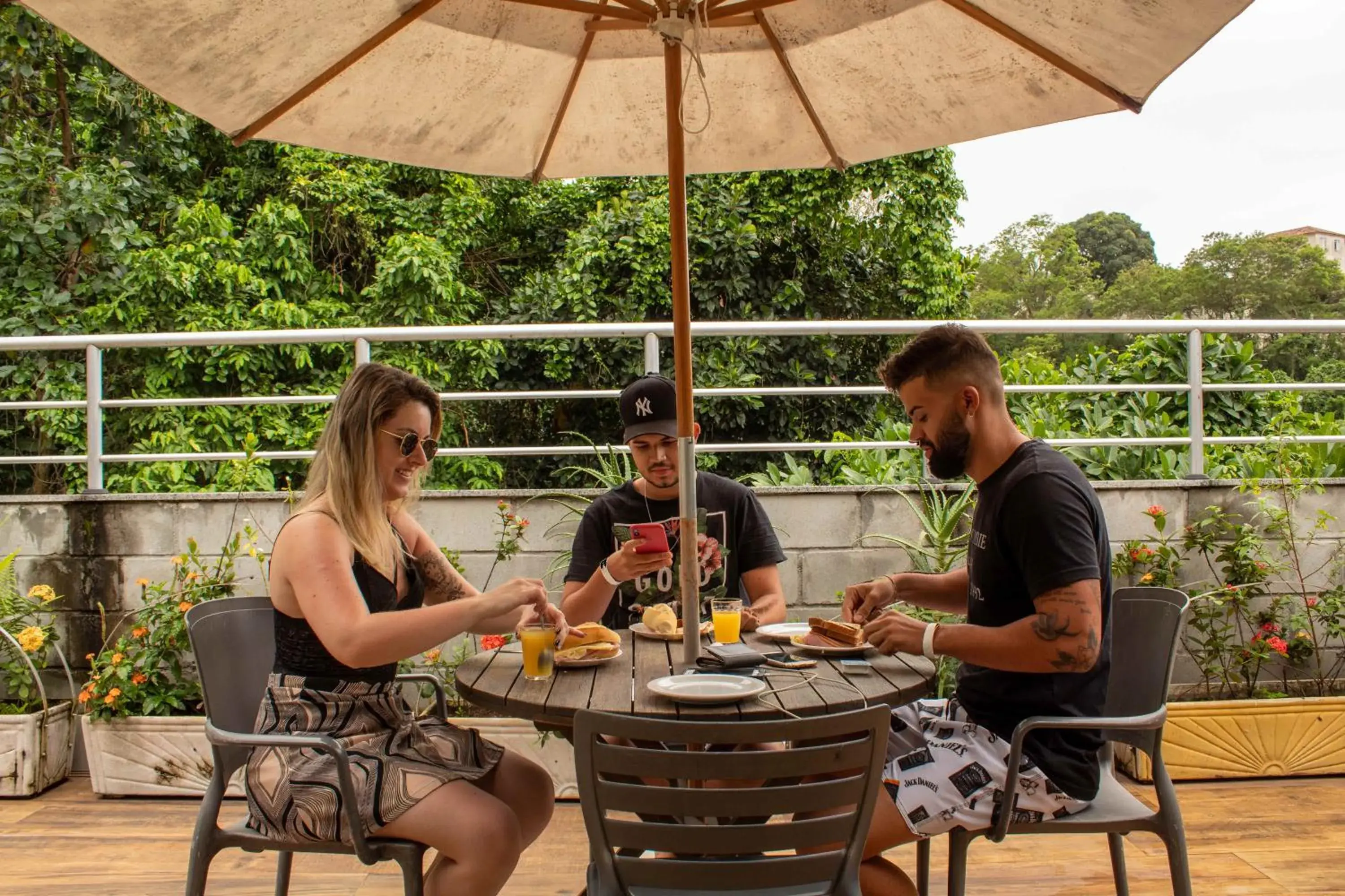 People in CabanaCopa Hostel