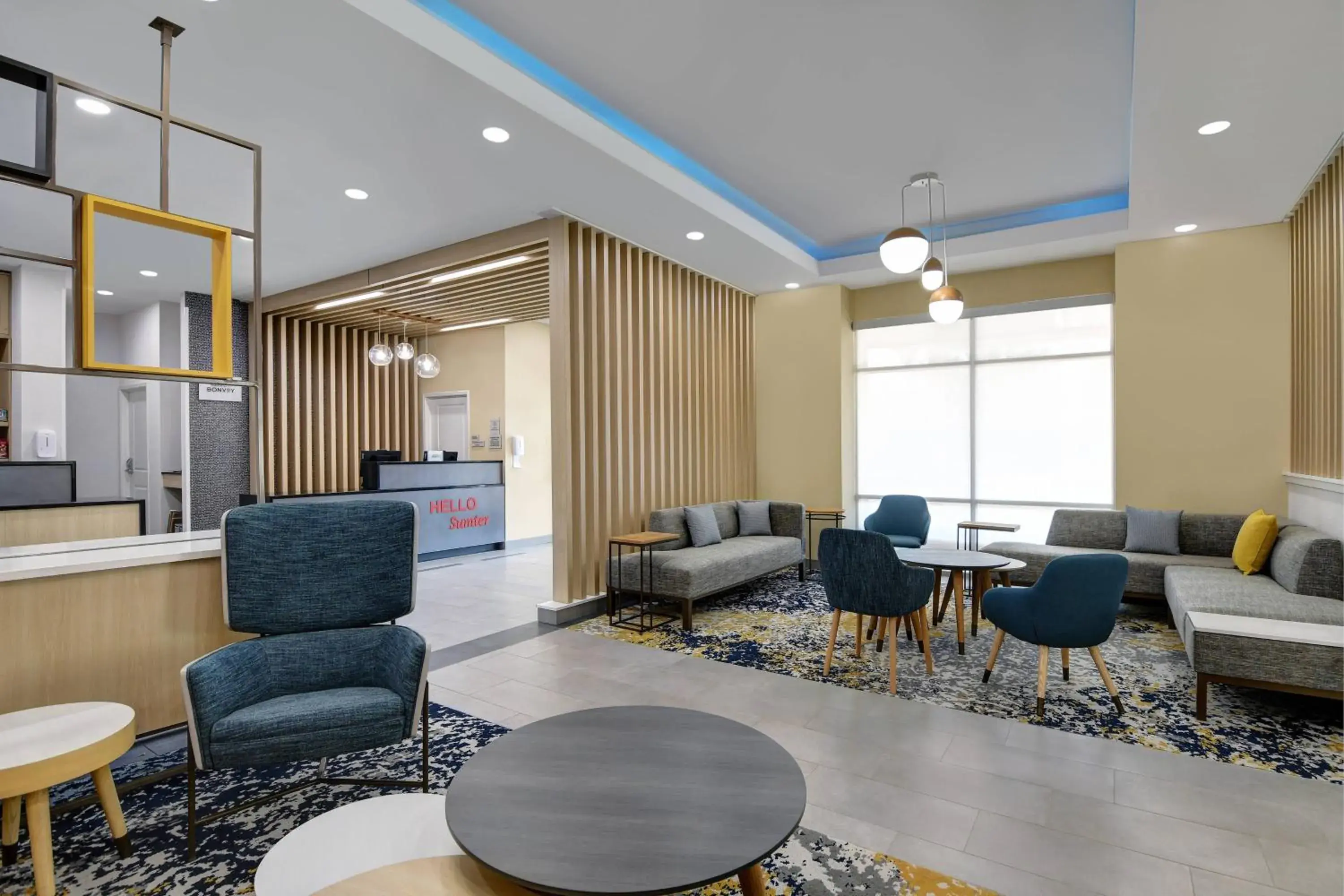 Lobby or reception in TownePlace Suites by Marriott Sumter