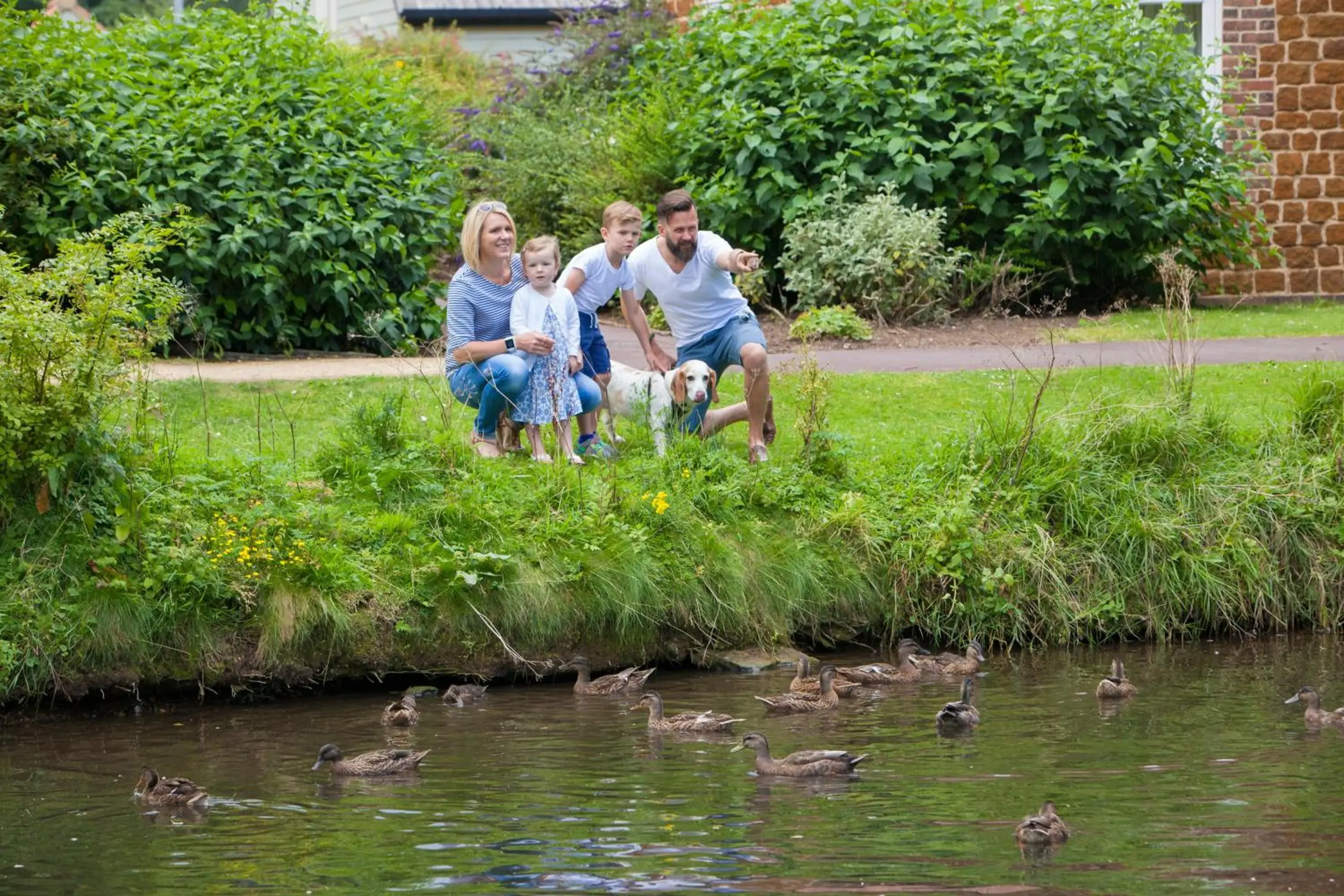 Garden in Heacham Manor Hotel