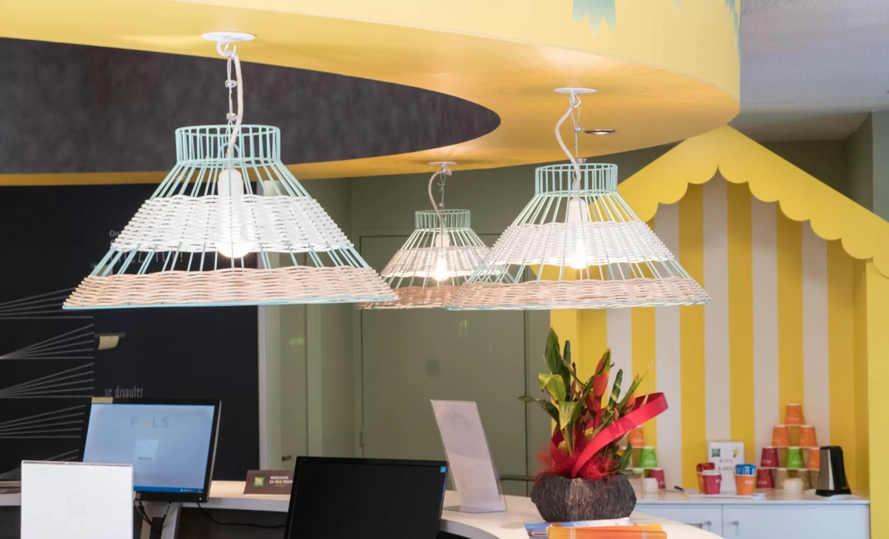 Lobby or reception in ibis Styles Perpignan Canet En Roussillon Lobby or reception in ibis Styles Perpignan Canet En Roussillon