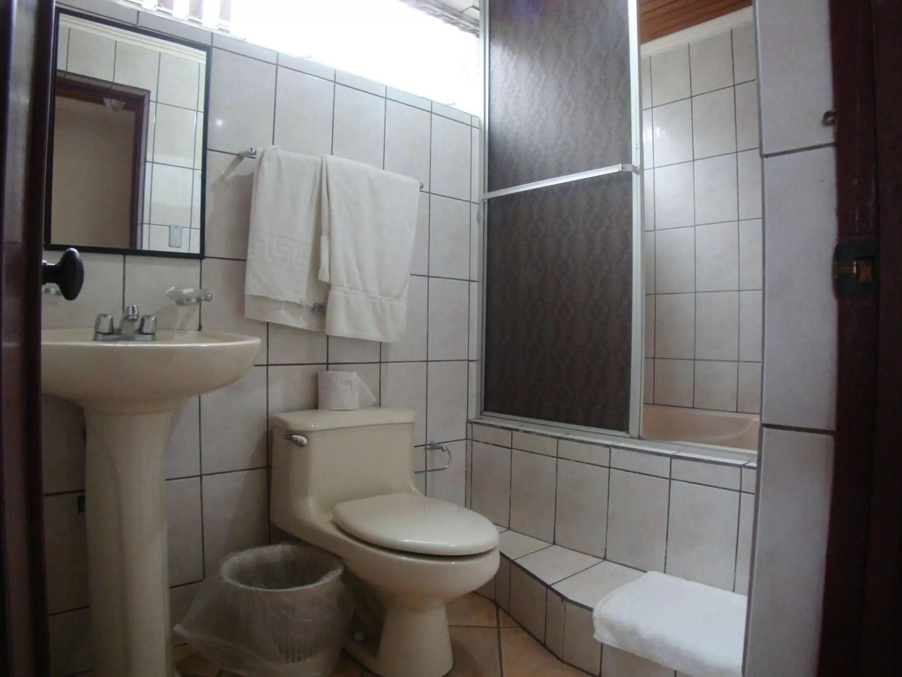 Bathroom in Hotel La Guaria Inn & Suites