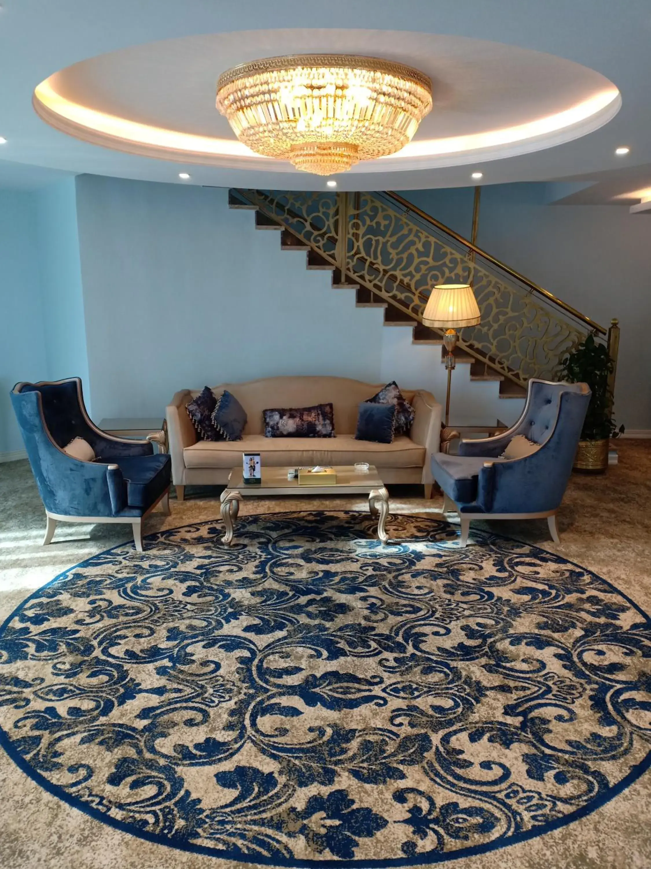 Living room, Seating Area in Tolip Golden Plaza