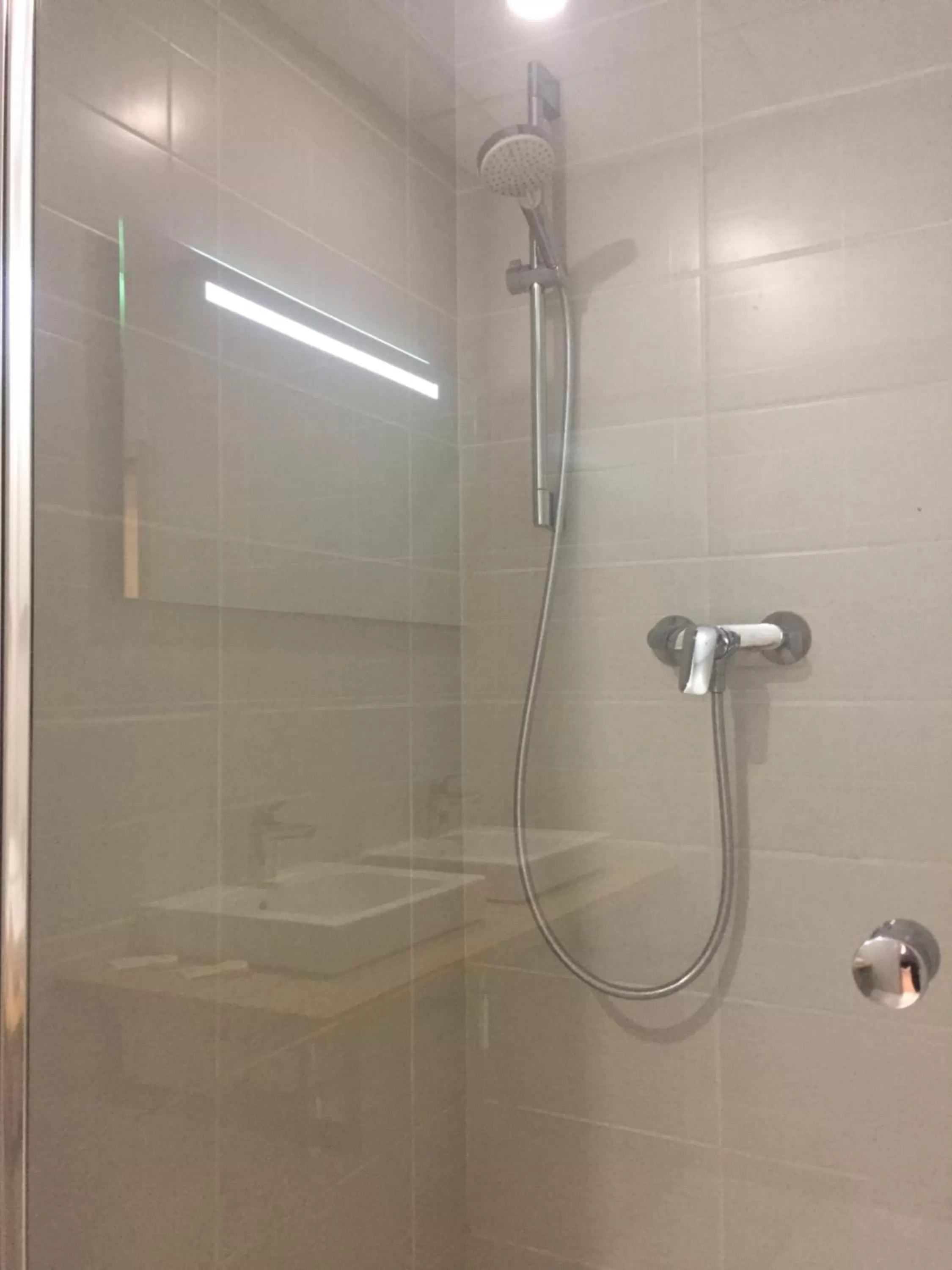 Shower in Hotel Bothe