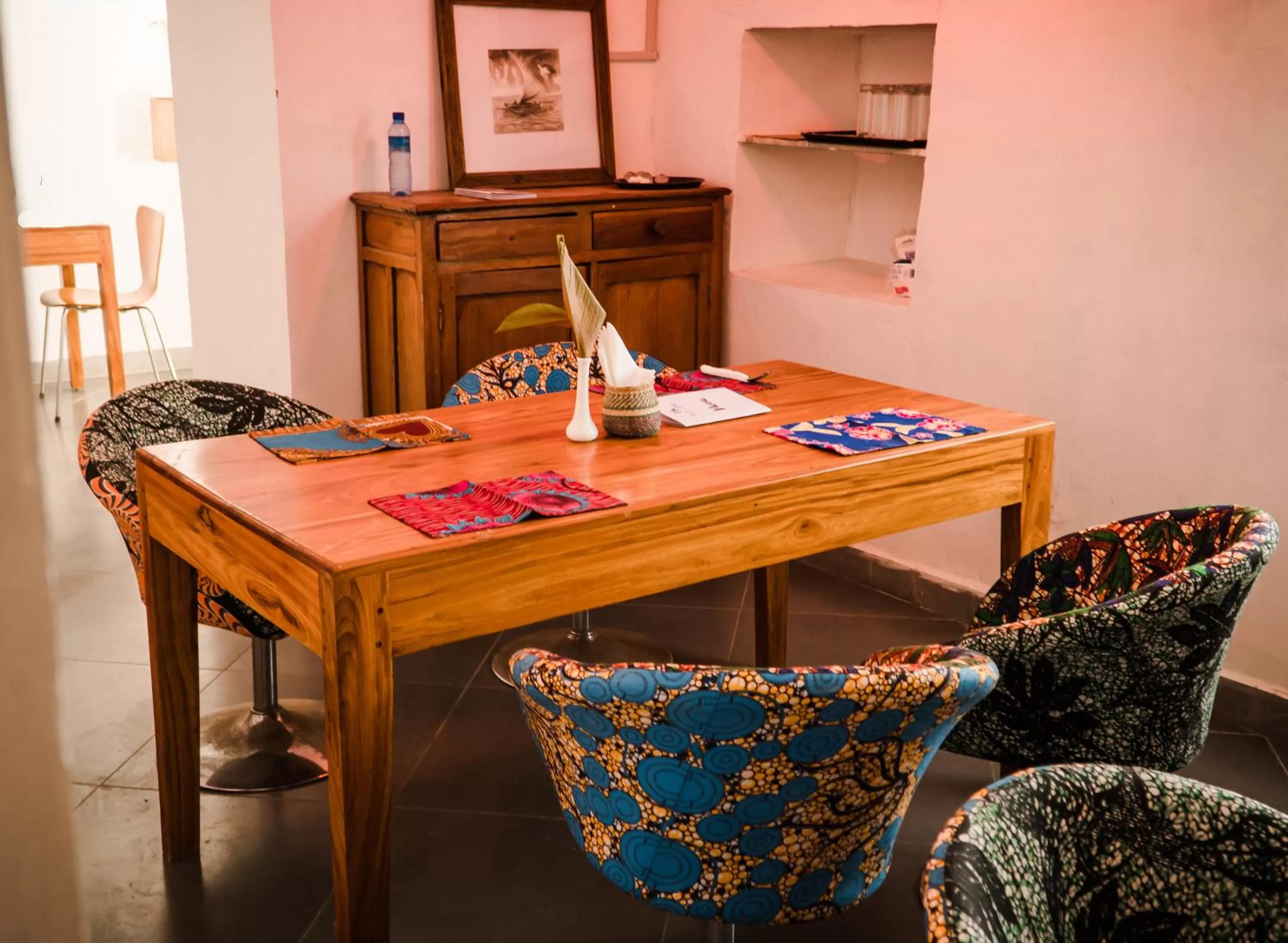 Dining area in Emerald Palm Boutique Hotel