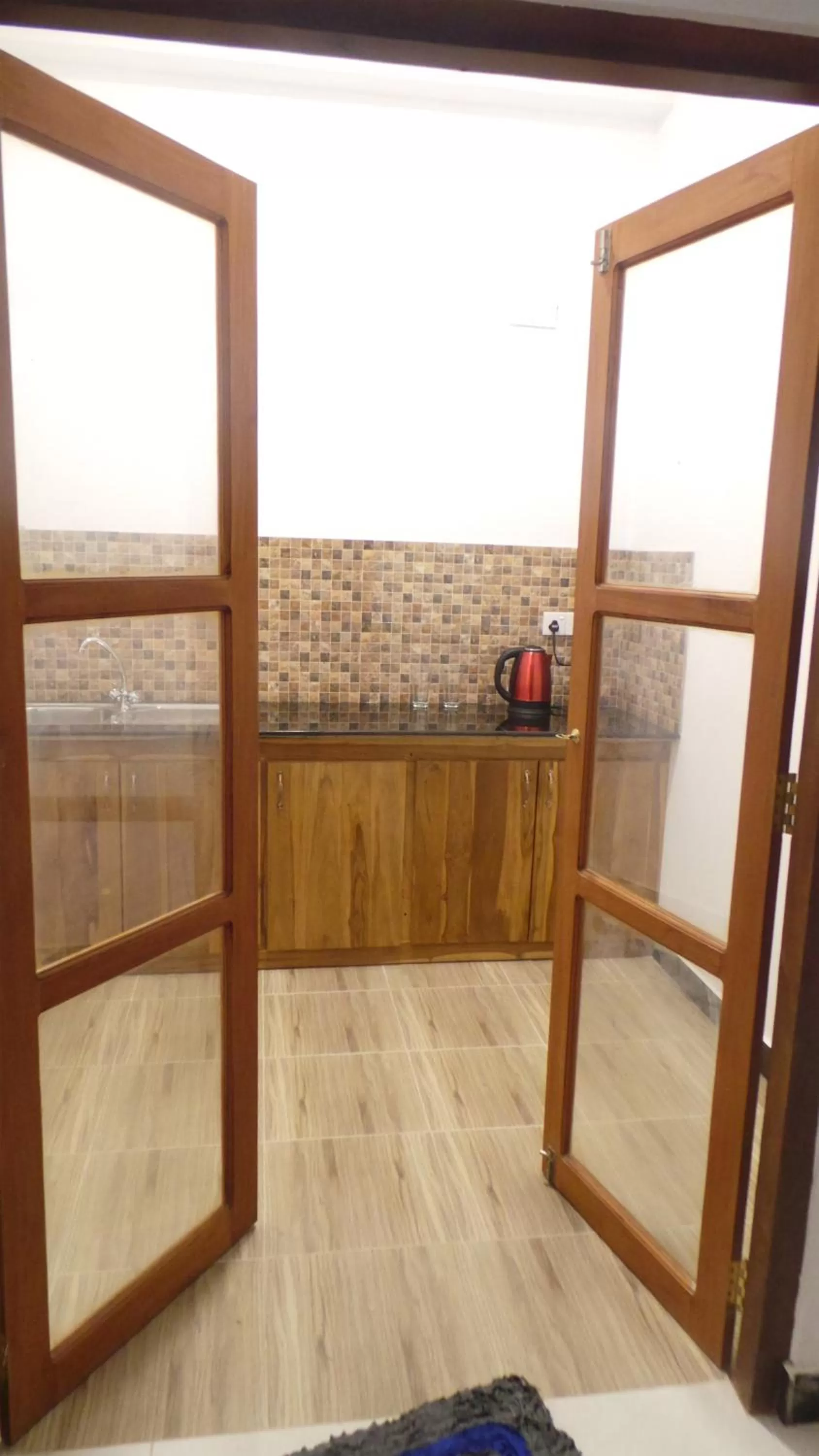 Kitchen or kitchenette in WindMill Beach Villa and Hotel