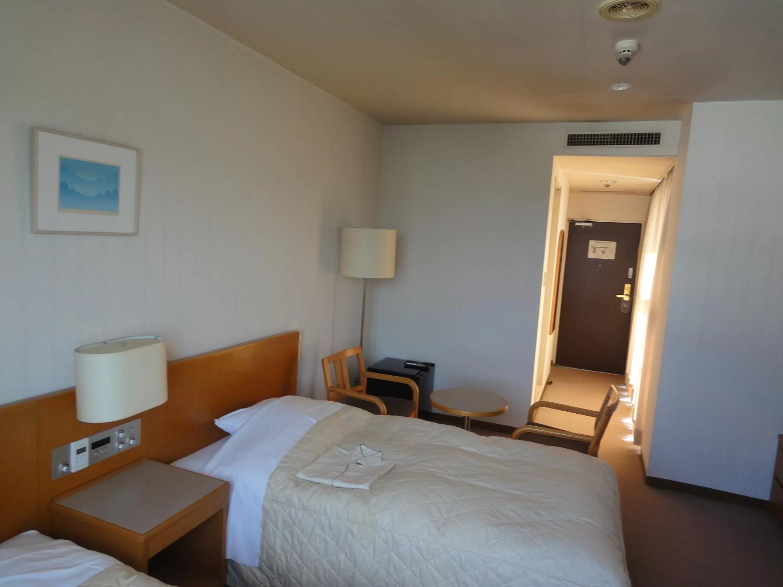 Photo of the whole room, Bed in Hiroshima International Youth House JMS Aster Plaza