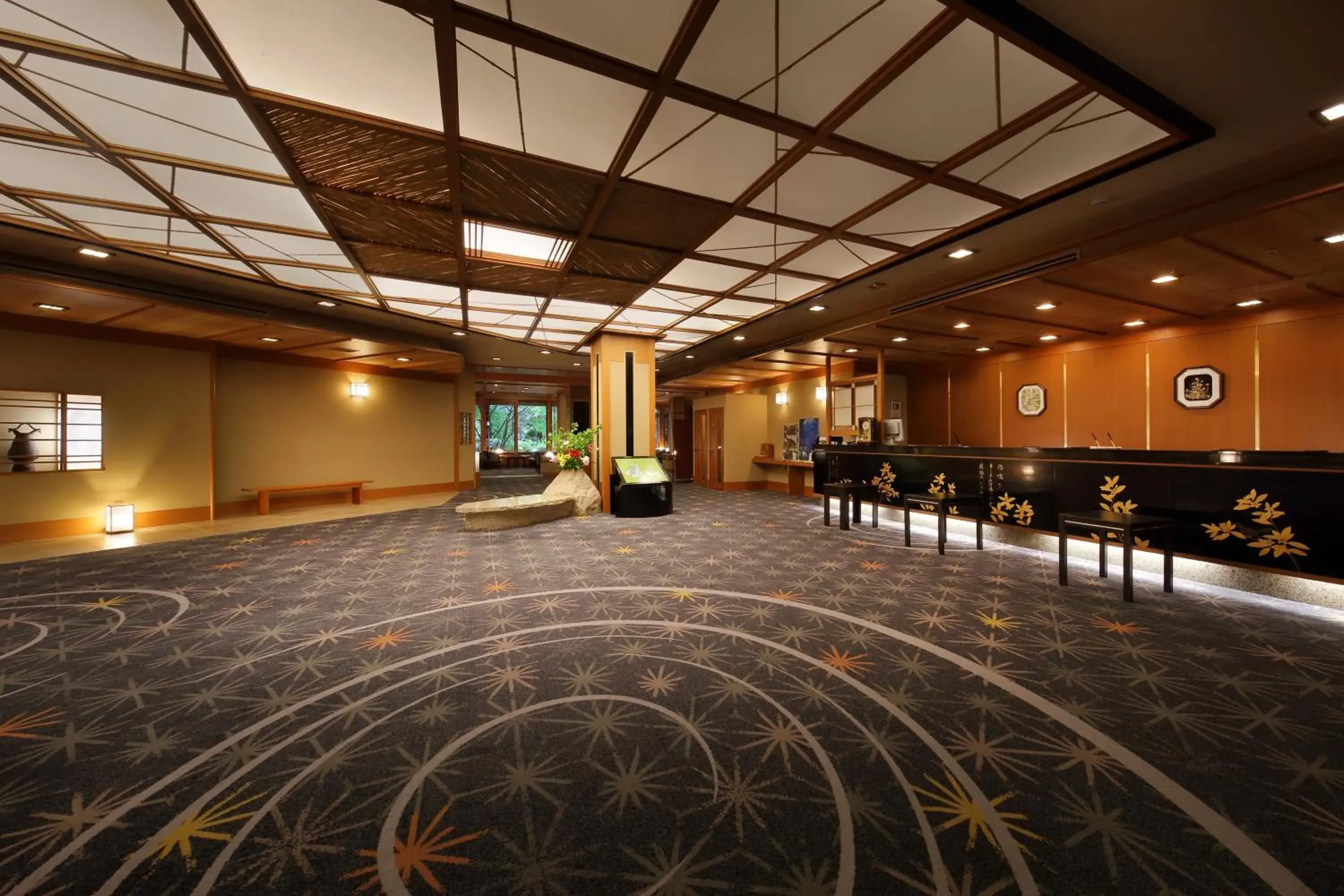 Lobby or reception, Banquet Facilities in Ryokan Tachibanaya