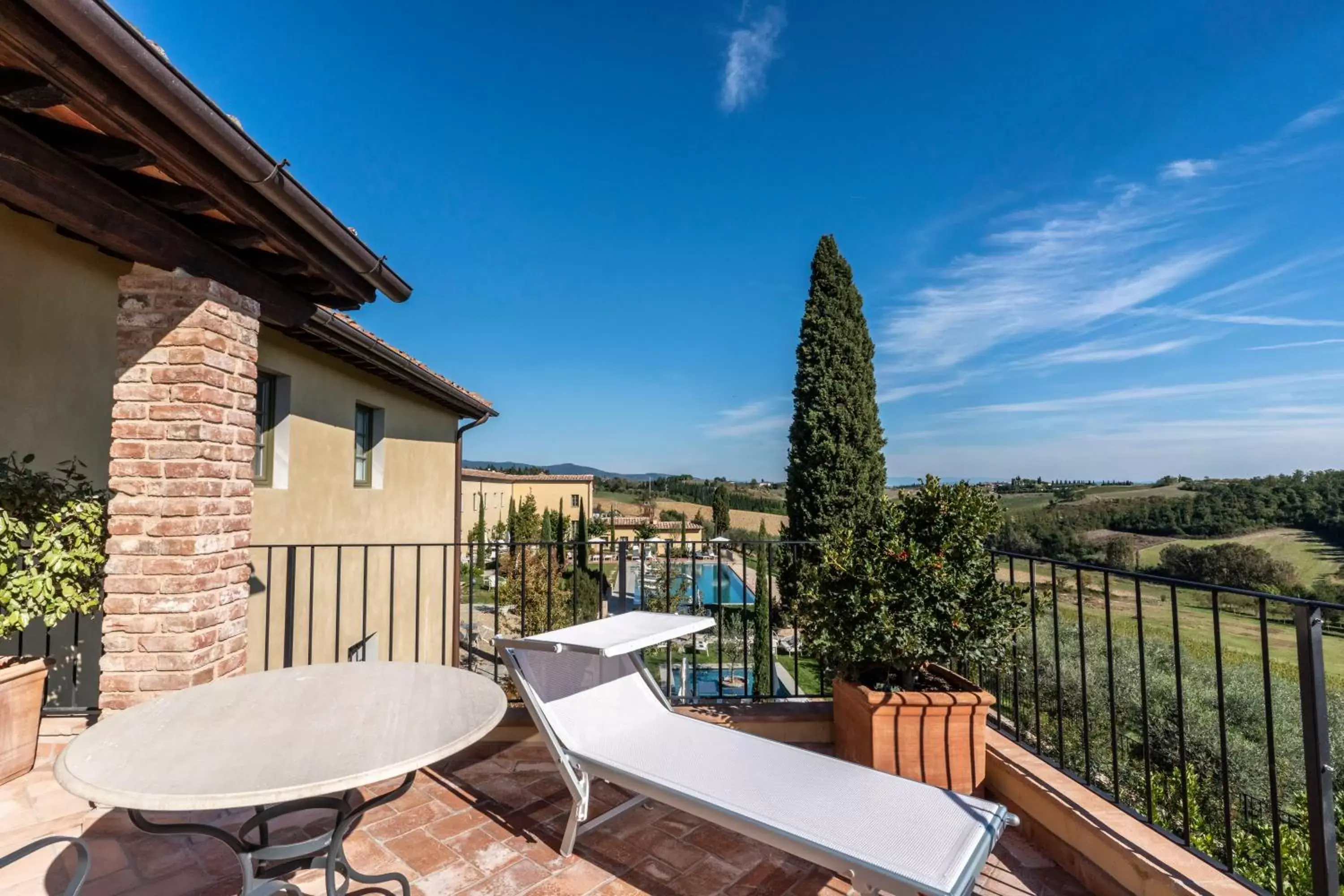 Balcony/Terrace in Villa Petriolo