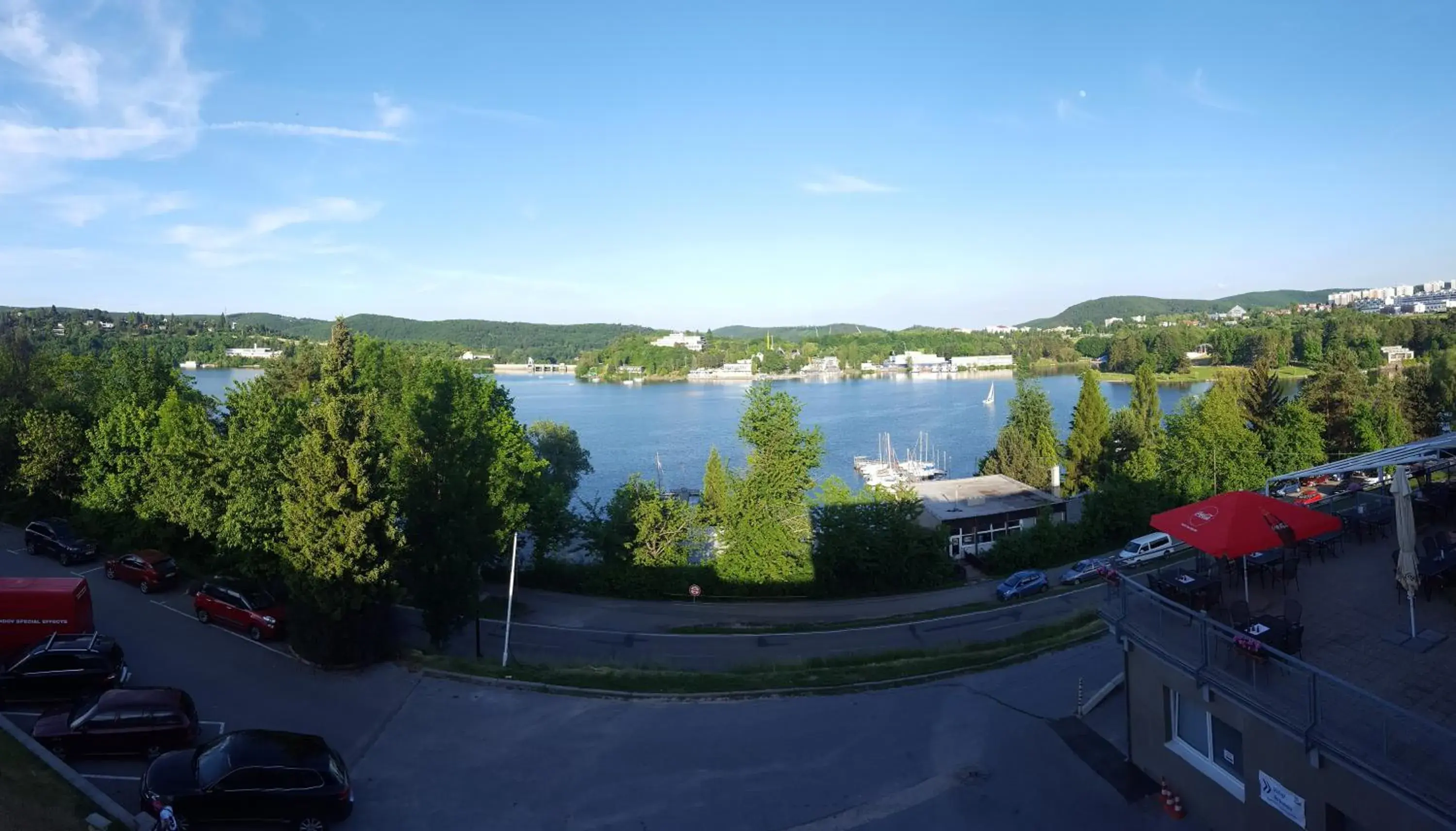 Lake view in Hotel Rakovec