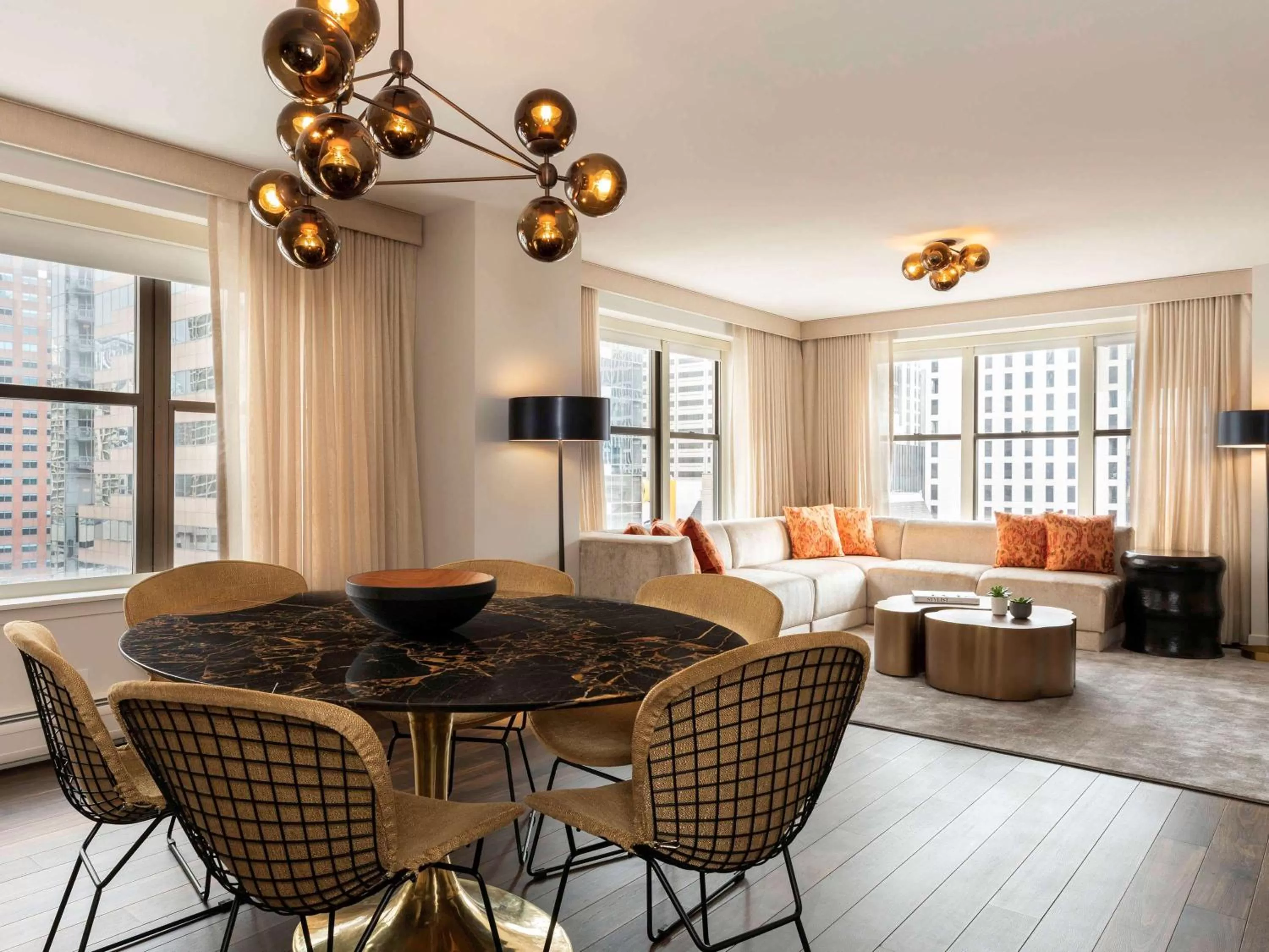 Photo of the whole room in 21c Museum Hotel Chicago