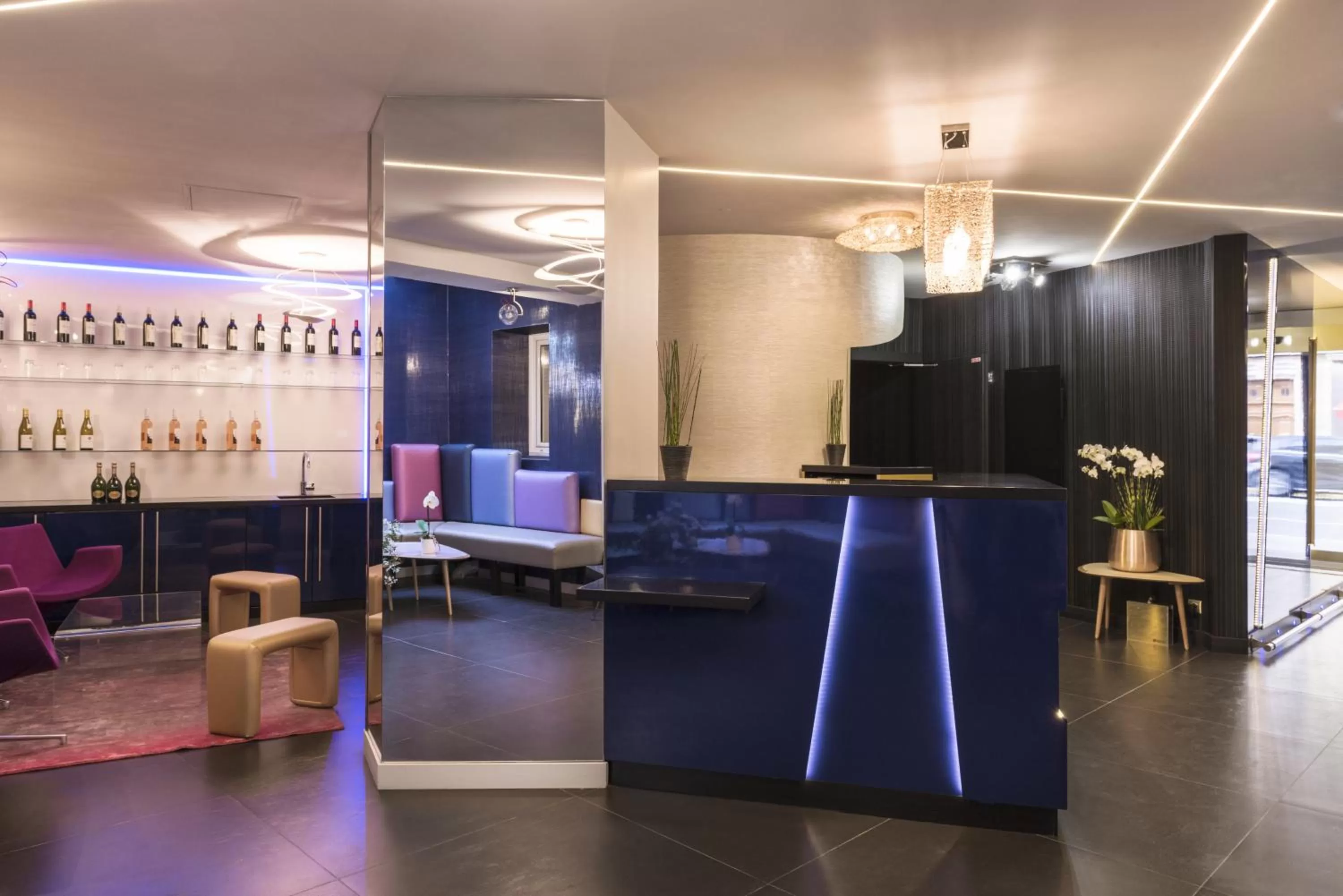 Lobby or reception in Le Bon Hôtel