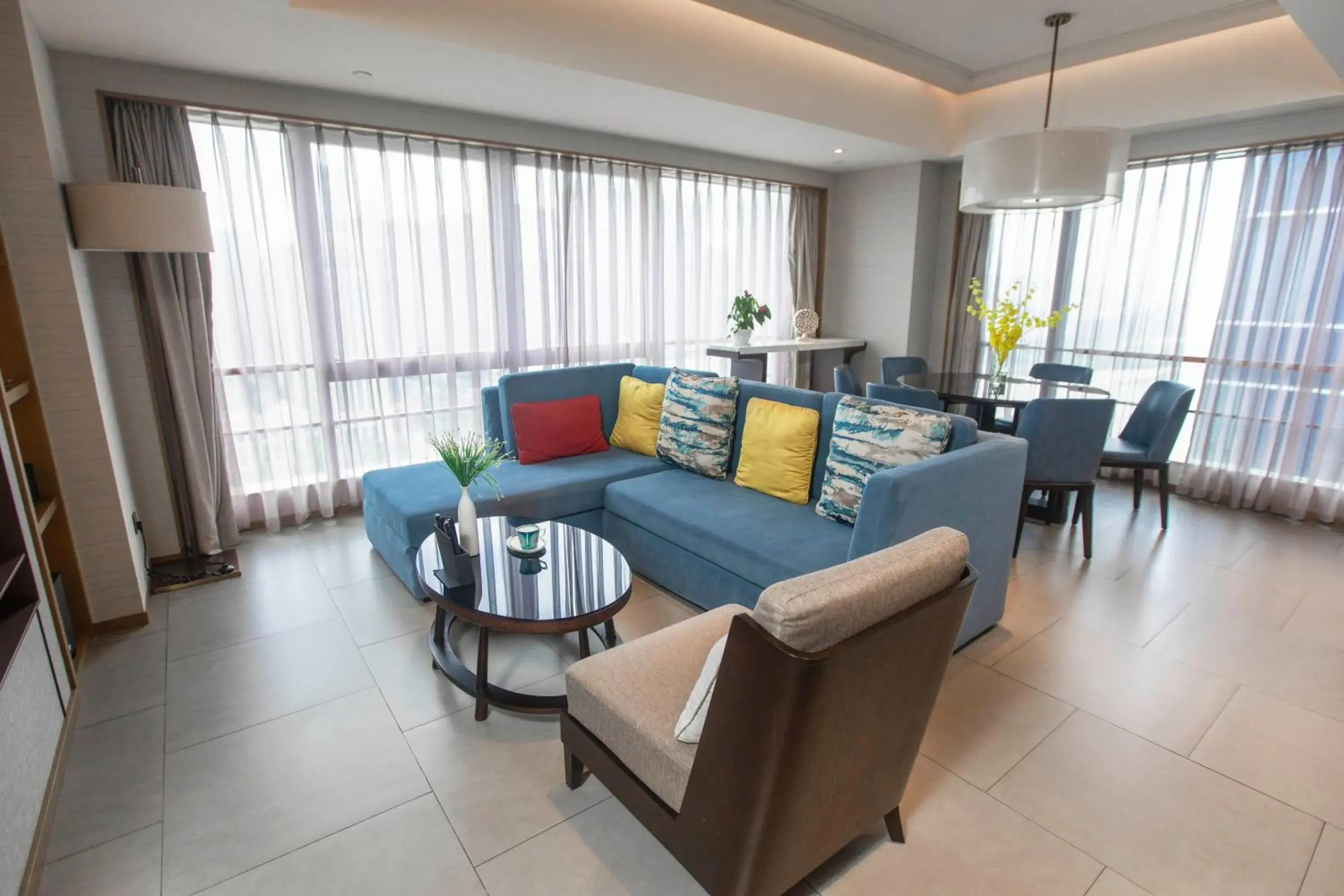 Living room in Somerset Swan Lake Hefei Living room in Somerset Swan Lake Hefei