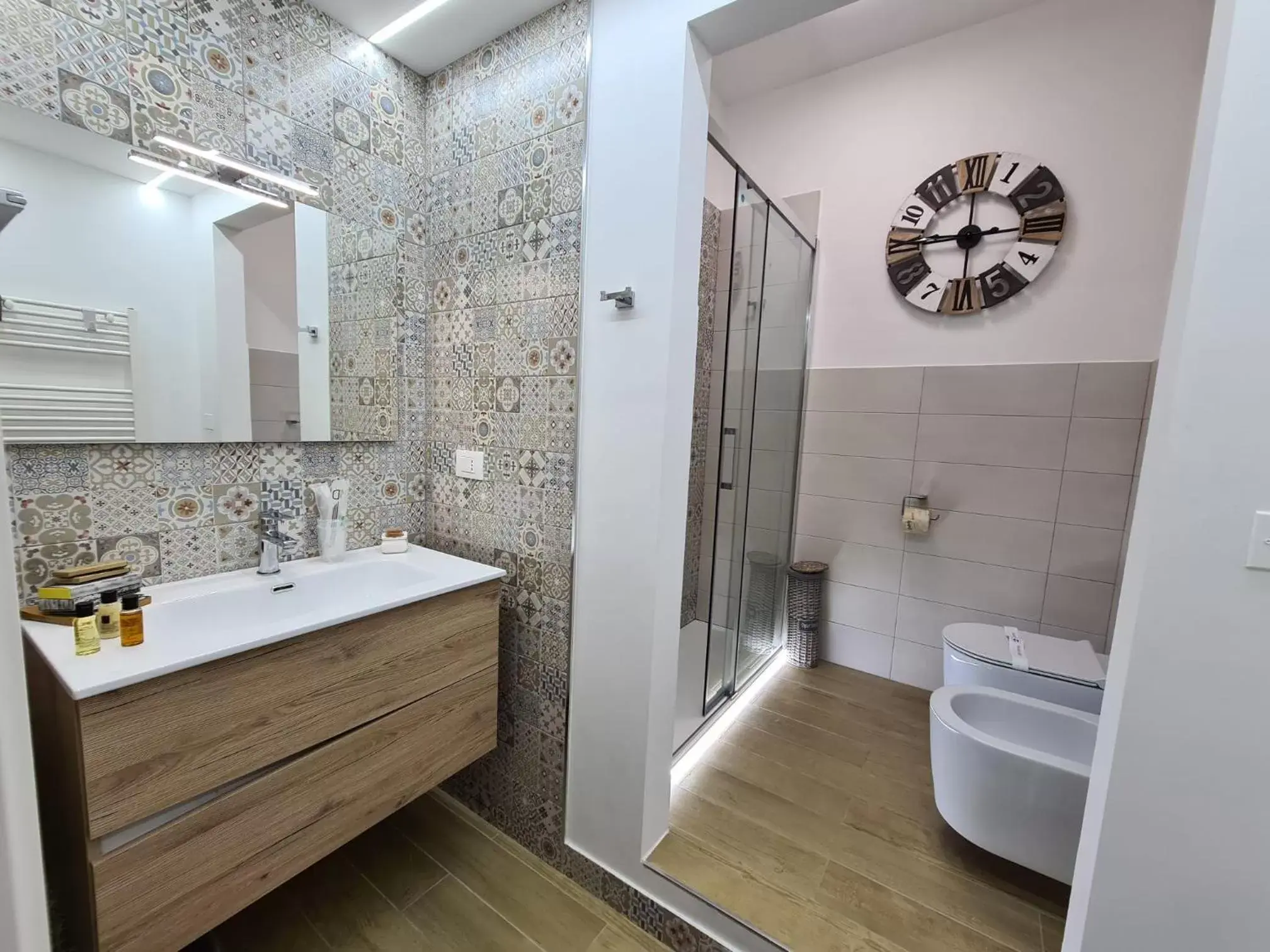 Bathroom in Le Dimore del Gufo B&B and Apartments Suite