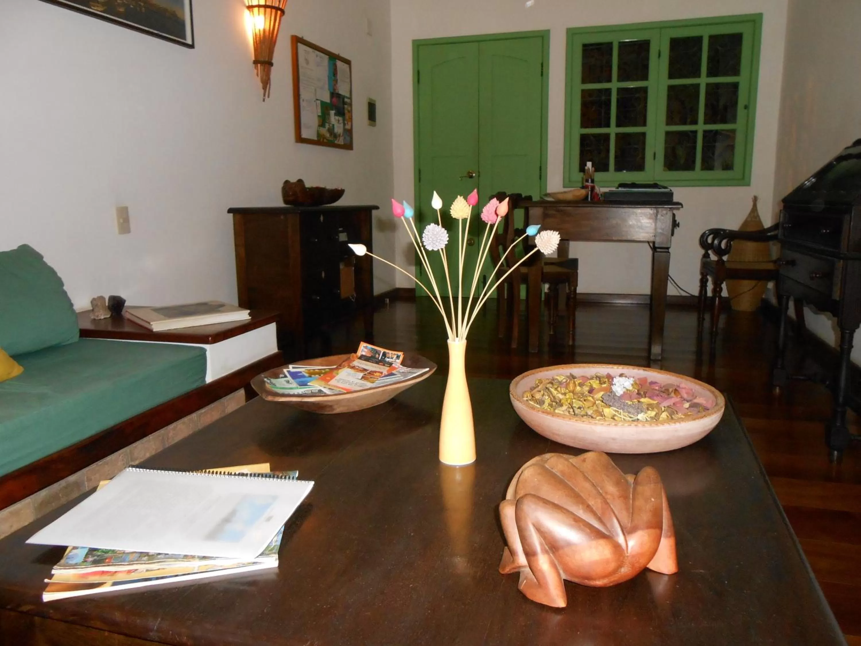 Lobby or reception in Pousada Baluarte