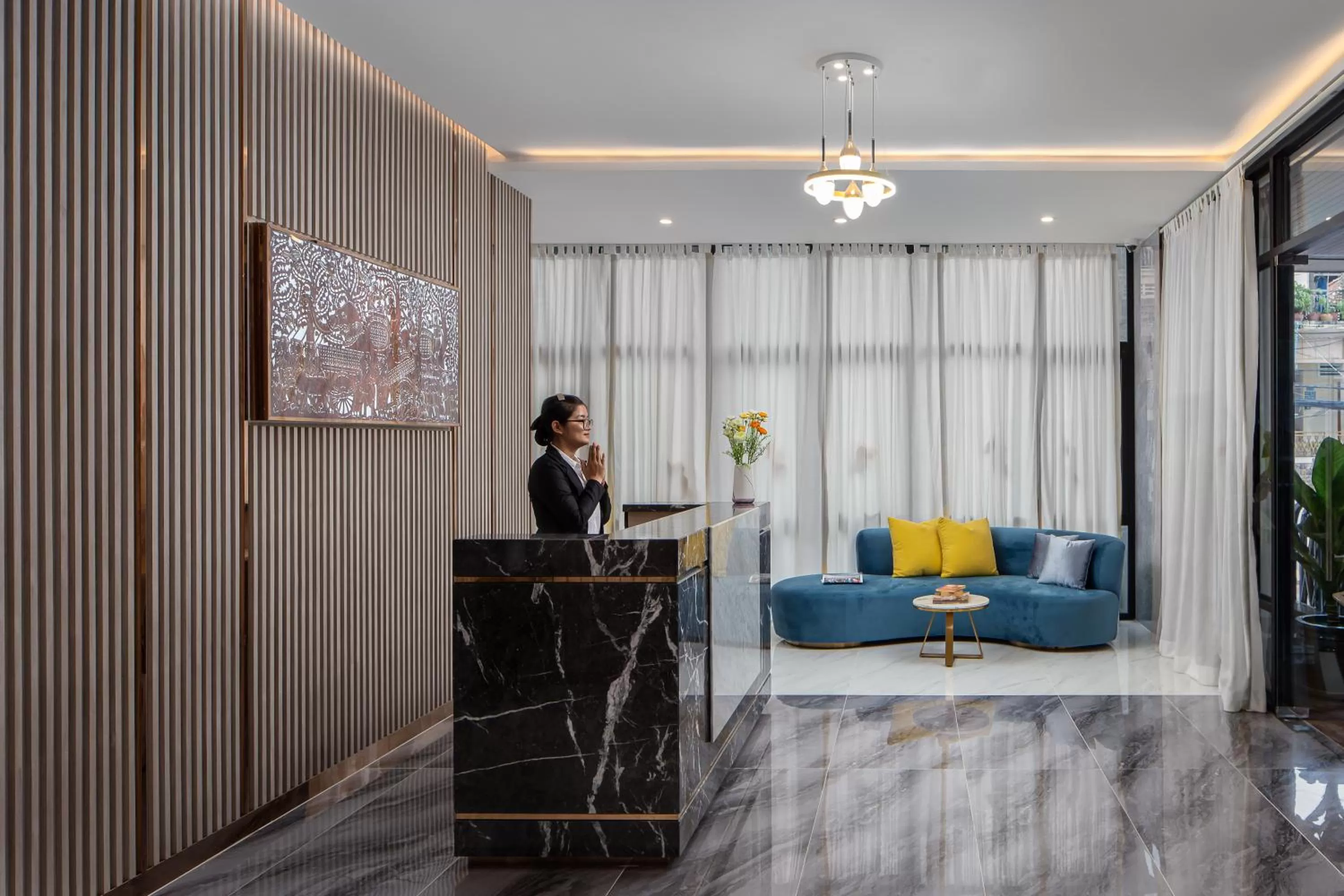 Lobby or reception in Sensory Park Urban Hotel