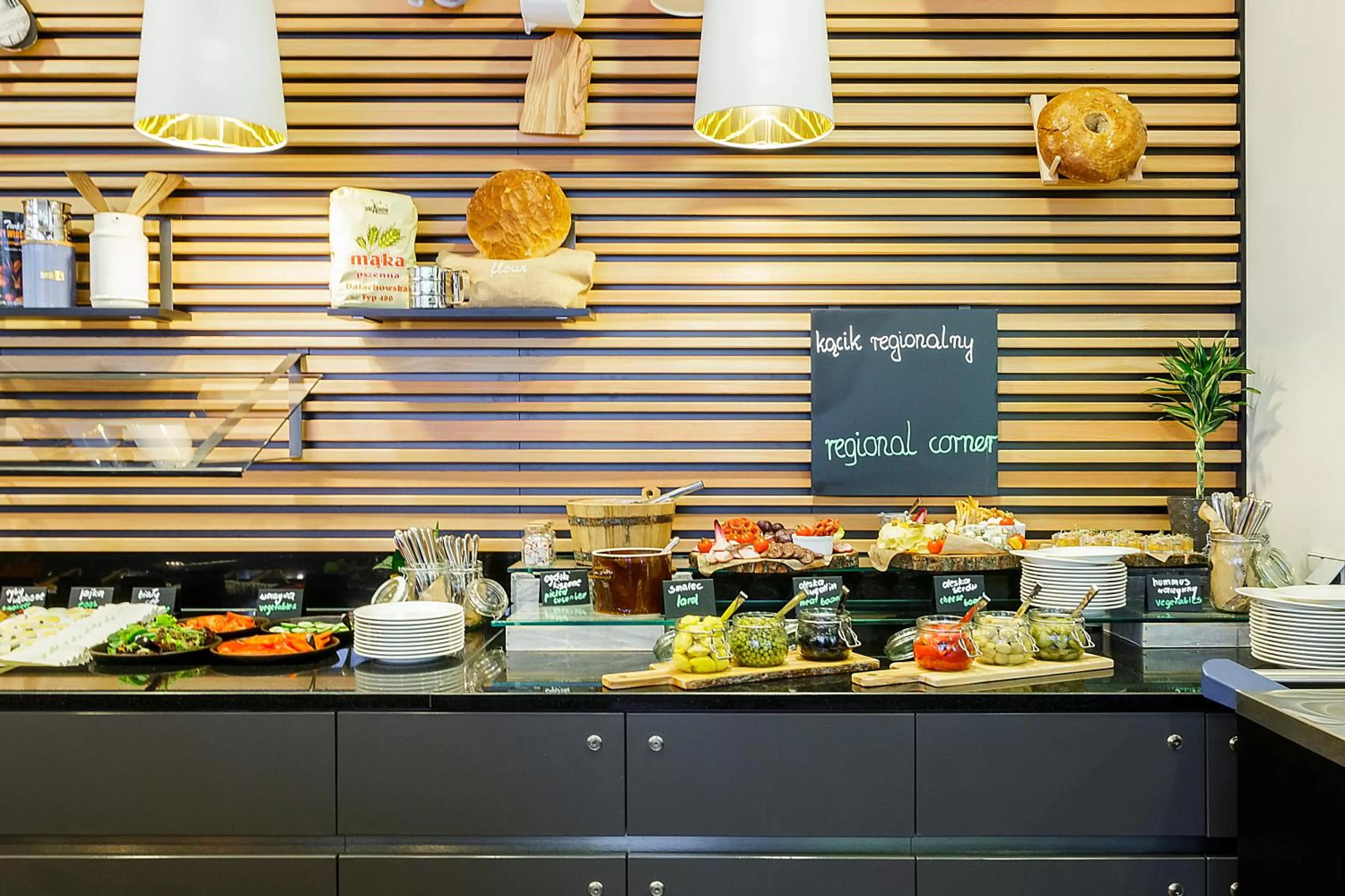 Buffet breakfast in Vienna House Easy by Wyndham Katowice