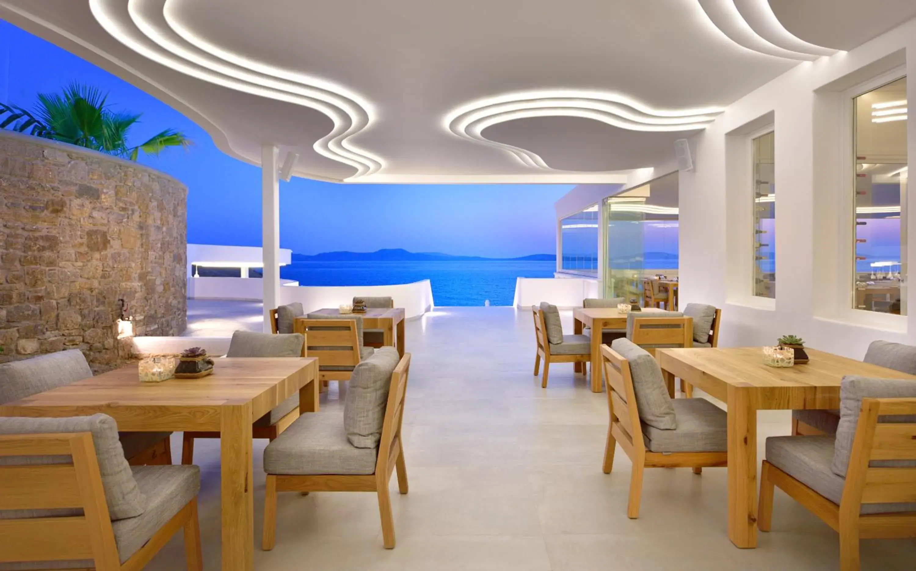 Patio, Restaurant/Places to Eat in Anax Resort and Spa