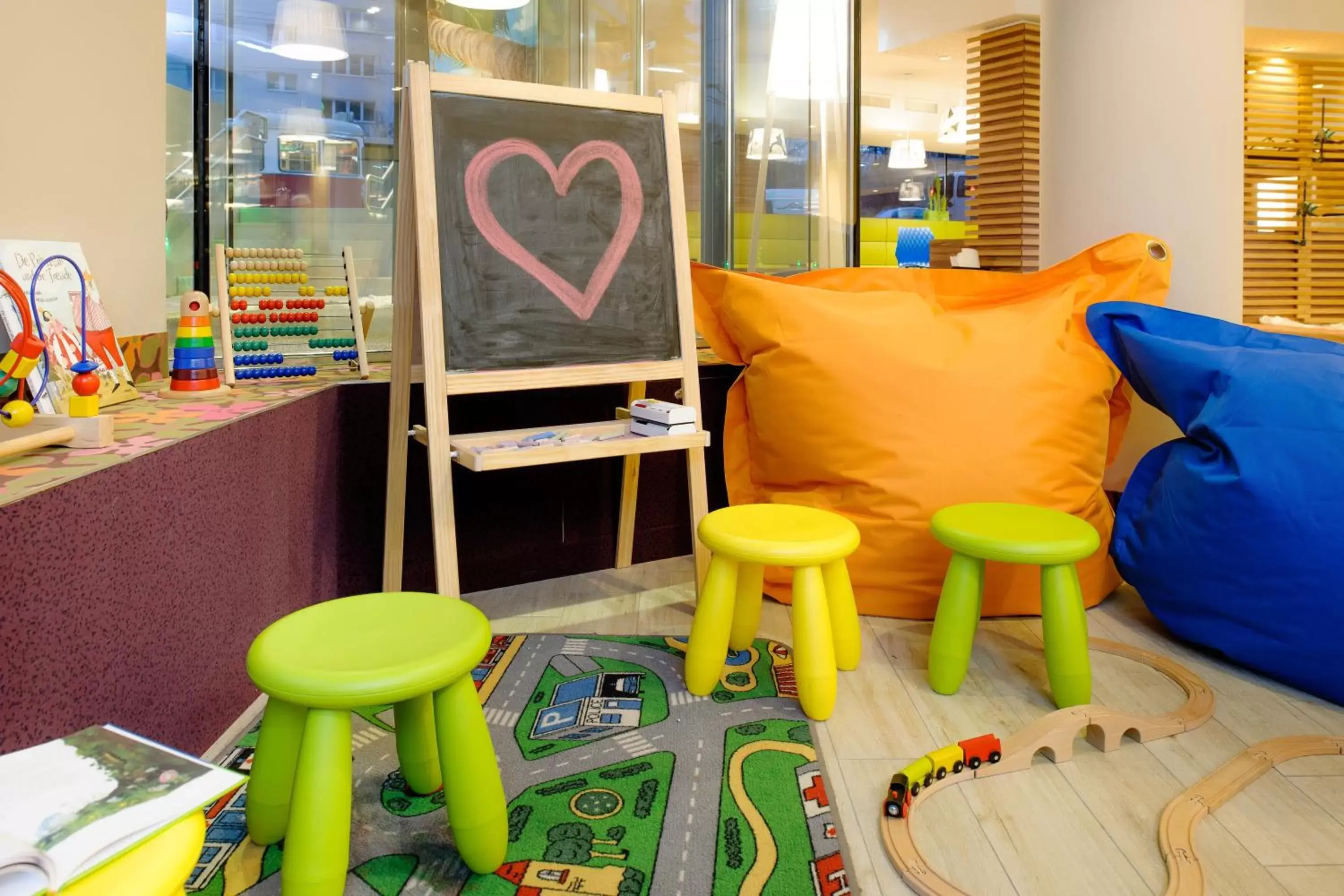 Children play ground in Ibis Styles Wien City