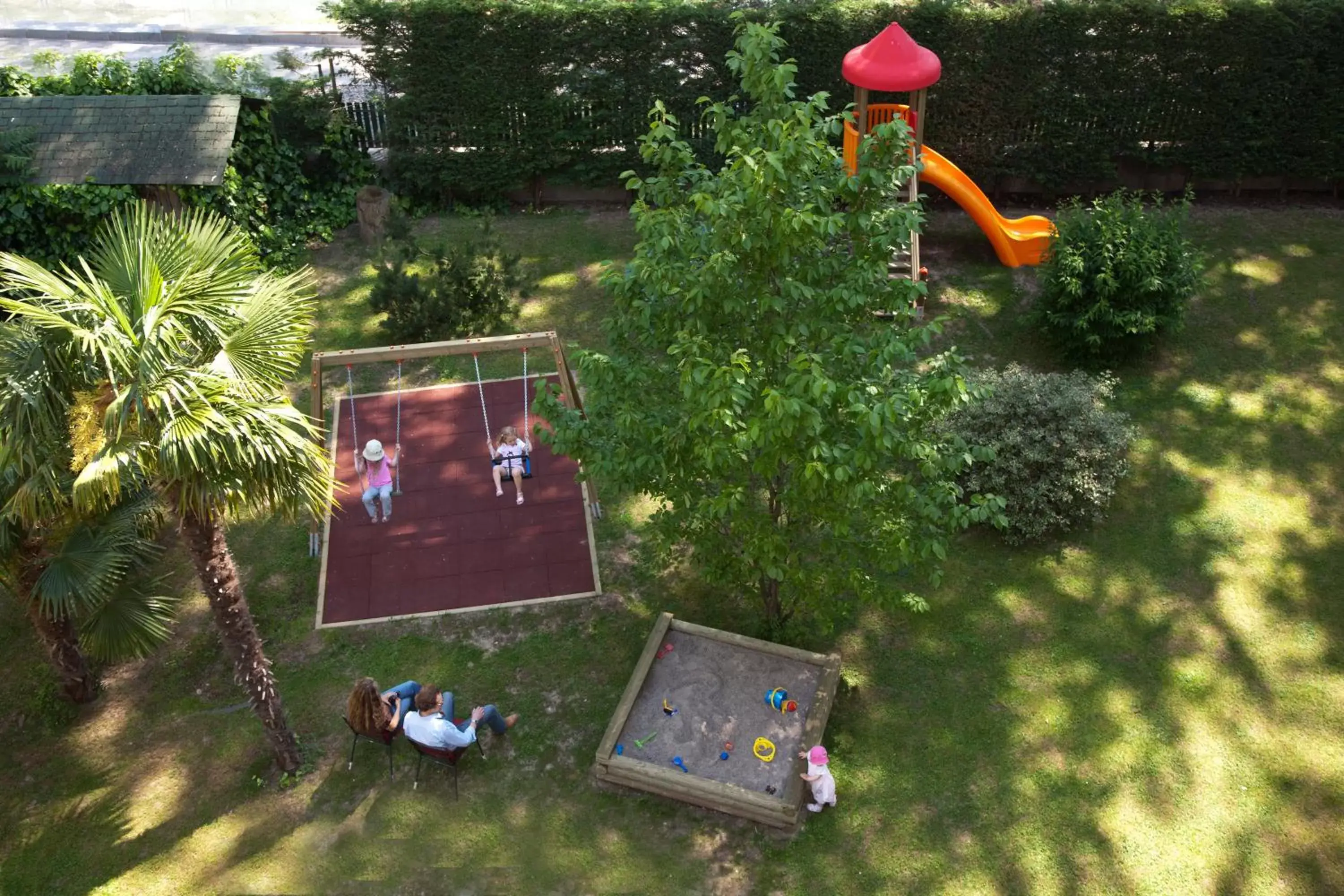 Children play ground in Flora Hotel & Suites