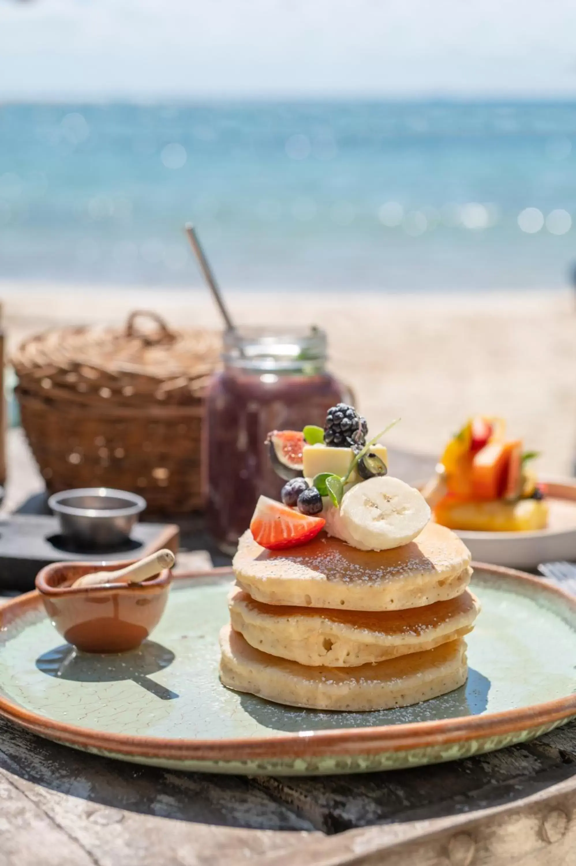 Breakfast, Food in Hotel Colibri Beach