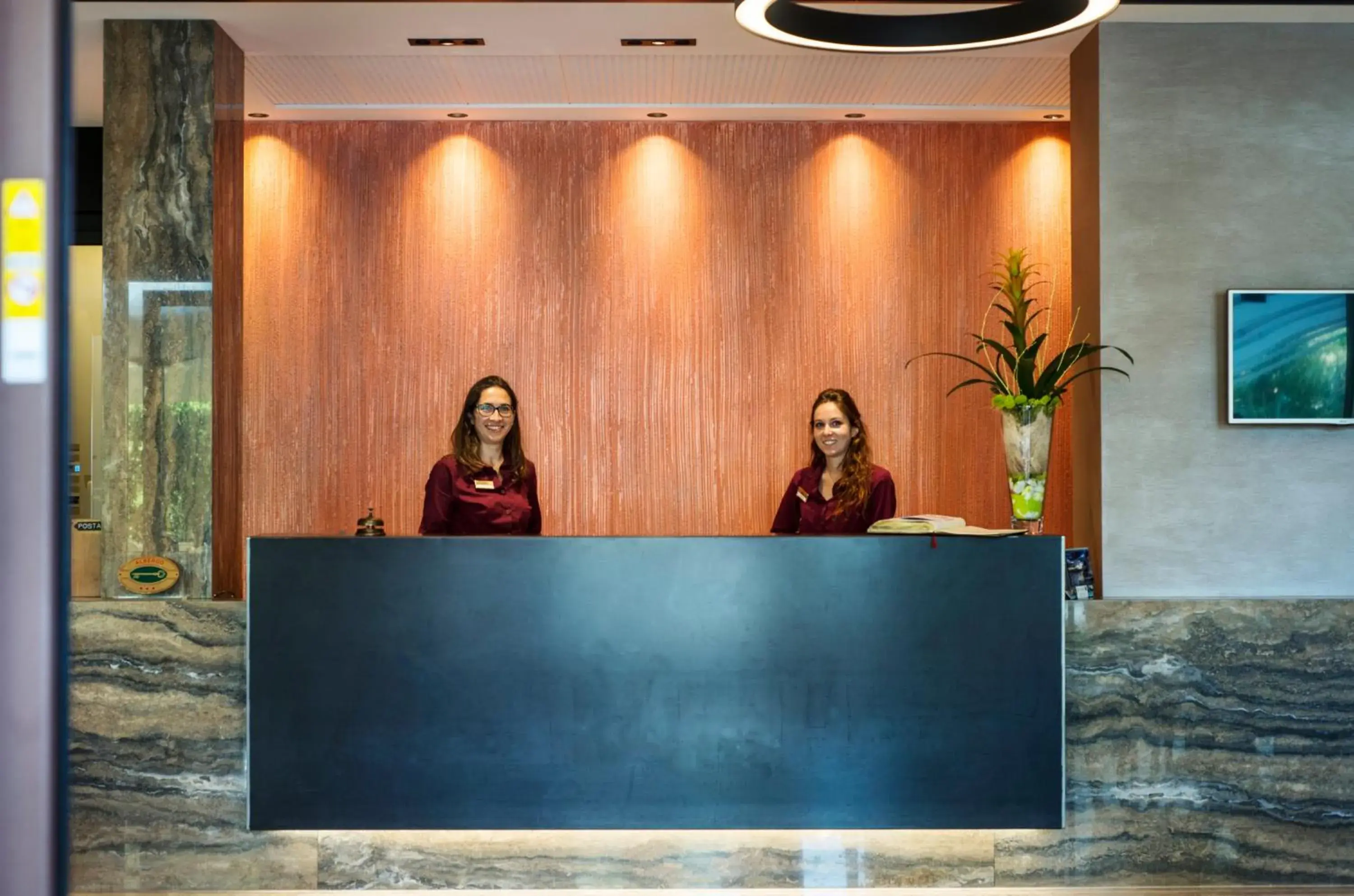 Lobby or reception, Staff in Hotel Bisesti ***S