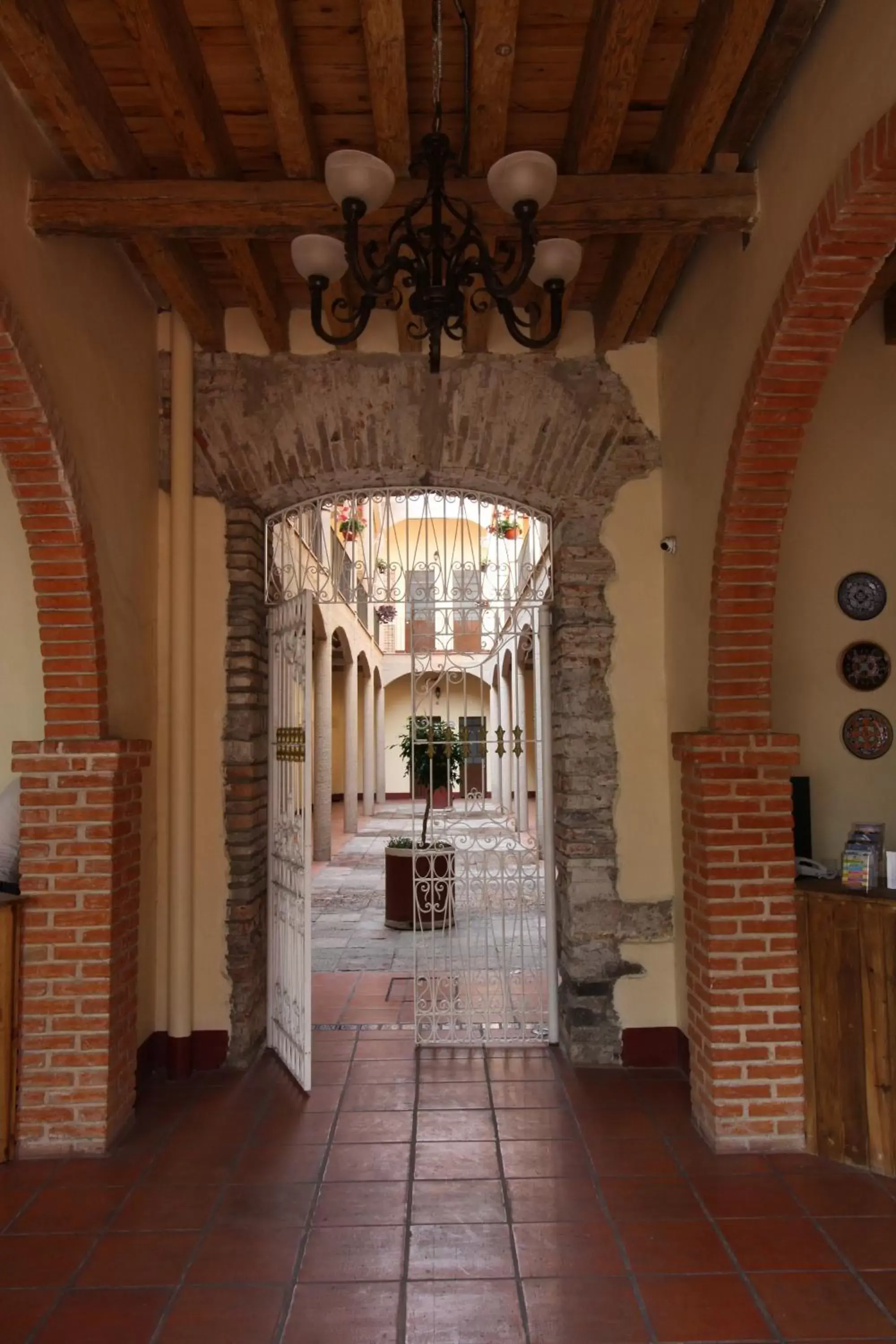 Floor plan in Hotel Rincón Poblano