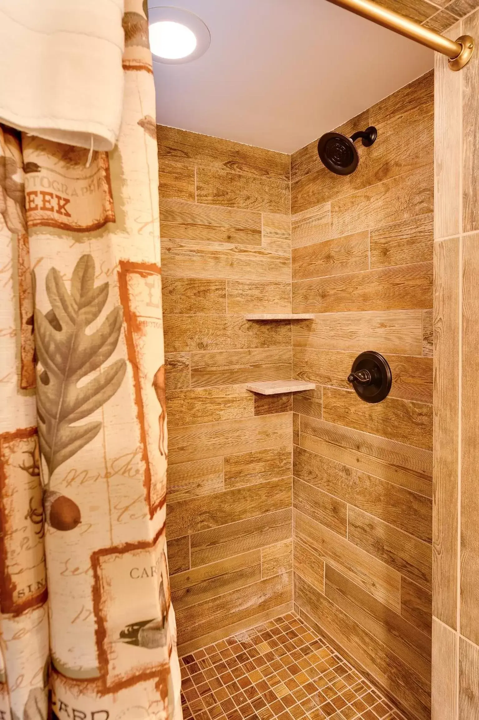 Shower, Bathroom in Cobble Mountain Lodge