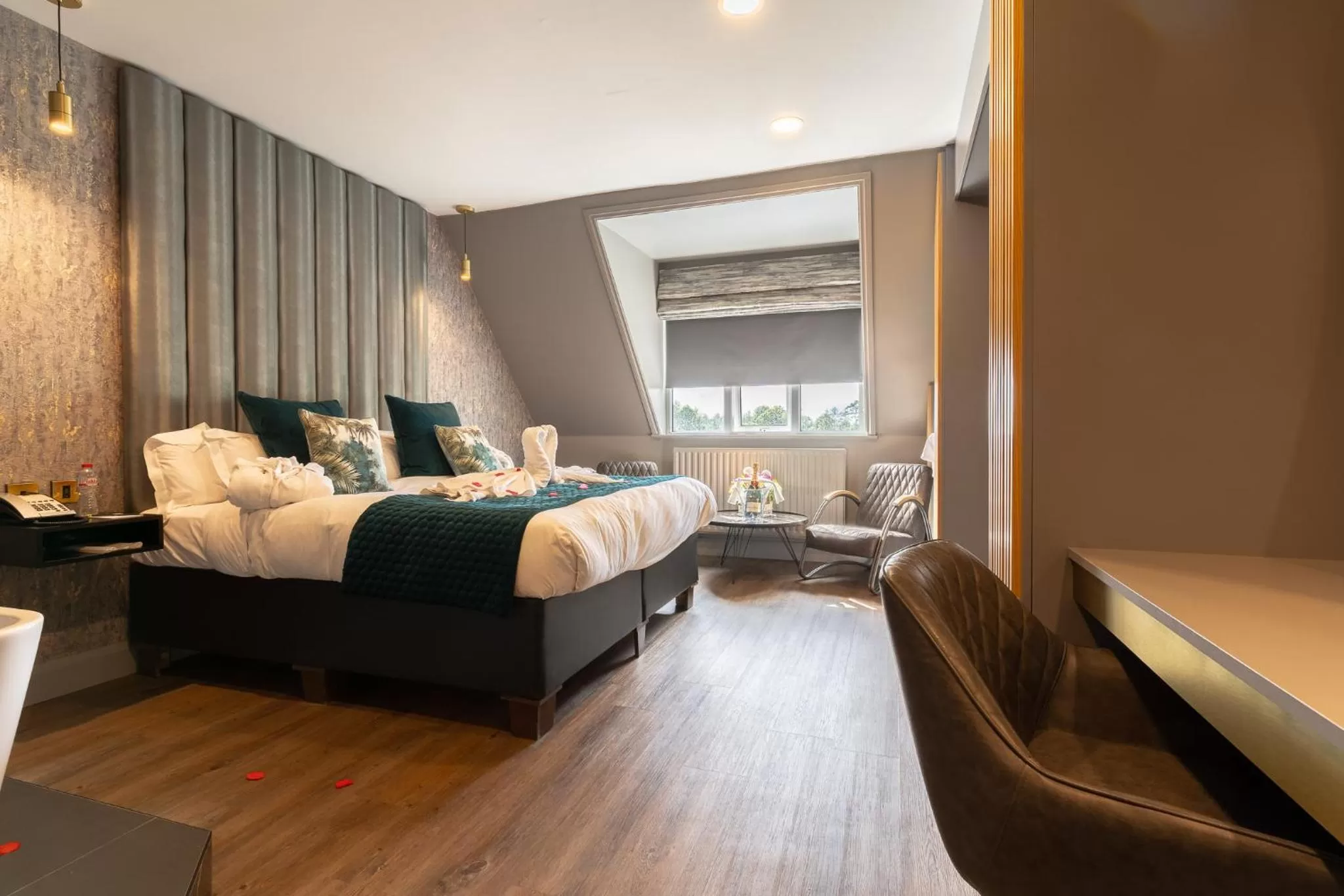 Bed in Breaffy House Hotel and Spa