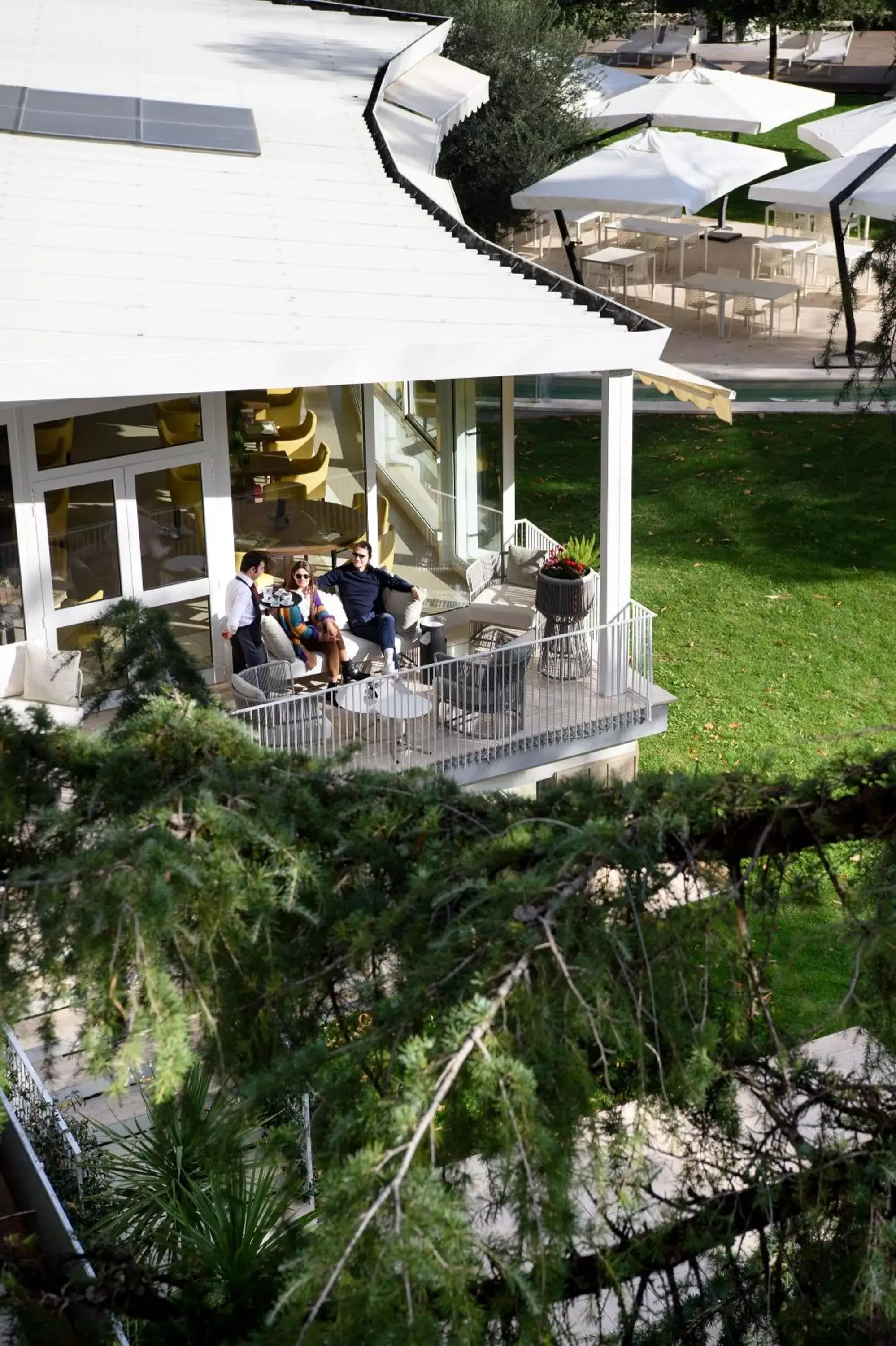 Patio in Silva Hotel Splendid