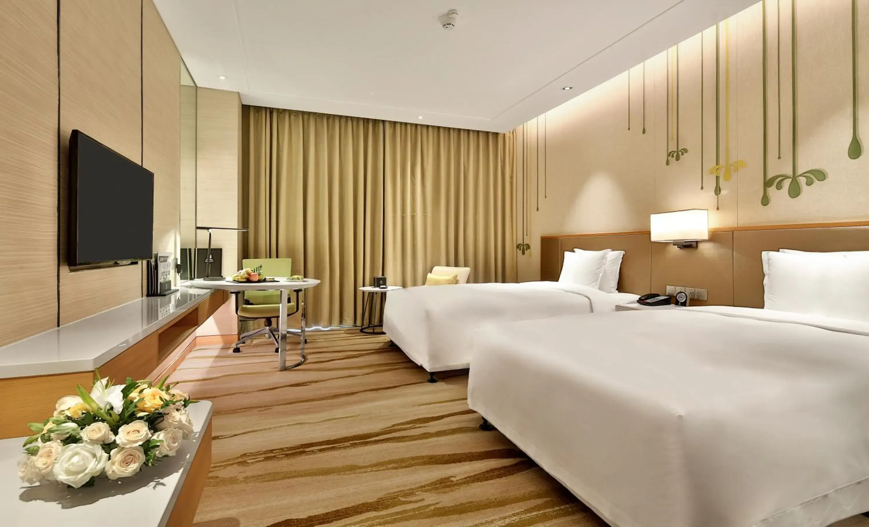 Standard Twin Room with Lounge Access in Holiday Inn Chengdu Qinhuang by IHG Standard Twin Room with Lounge Access in Holiday Inn Chengdu Qinhuang by IHG