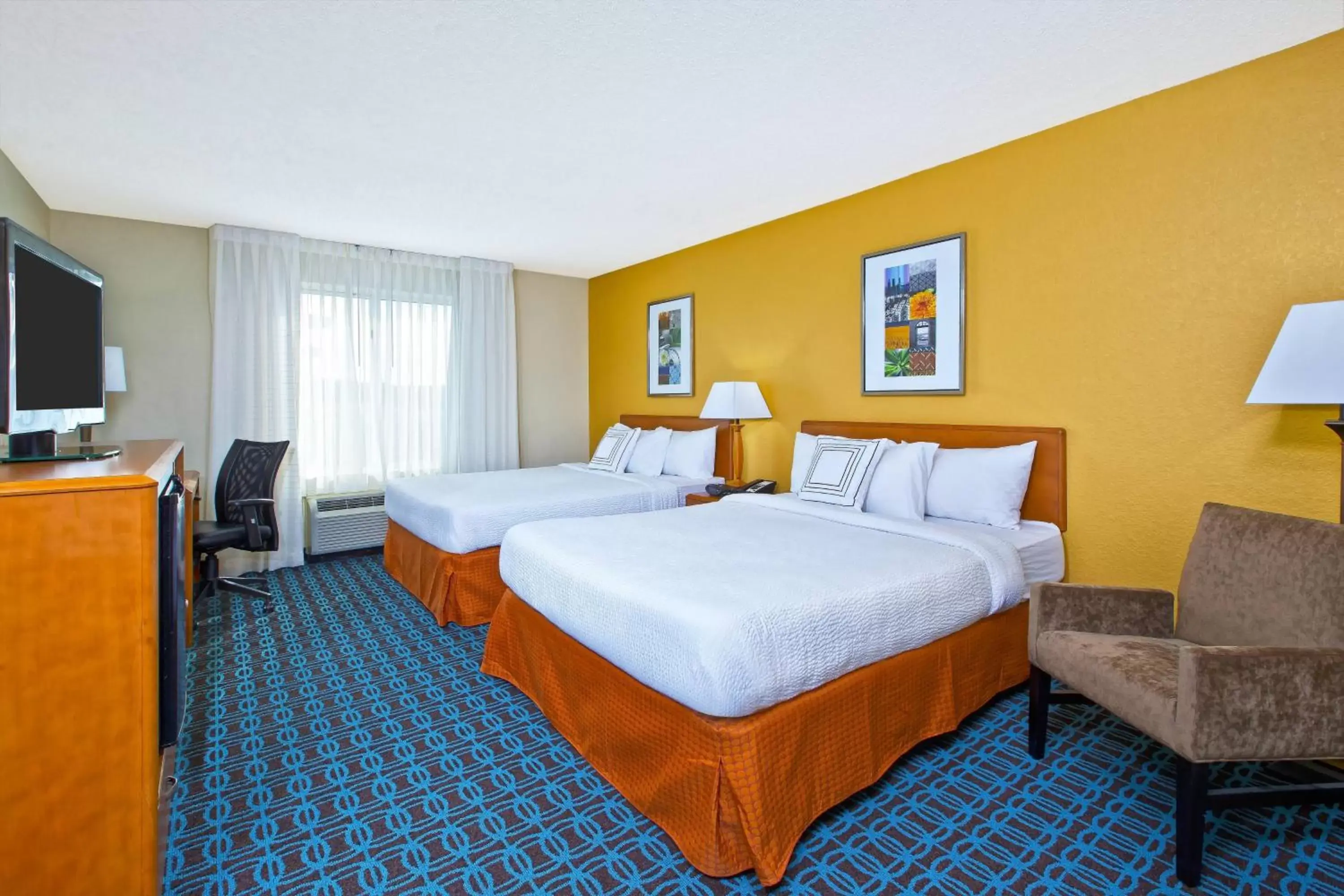 Photo of the whole room, Bed in Fairfield Inn & Suites by Marriott Chattanooga South East Ridge