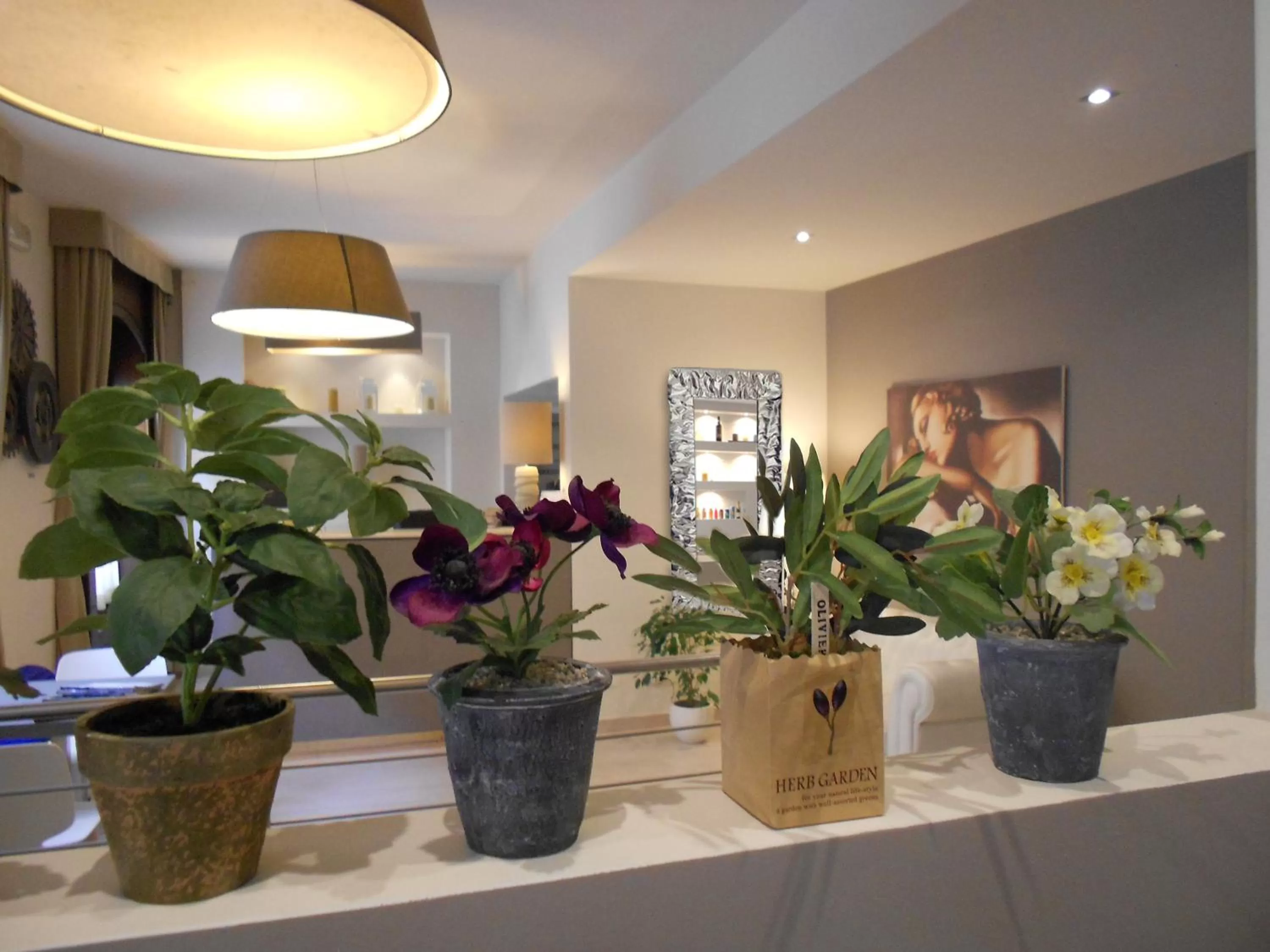 Decorative detail in Hotel Ares Milano