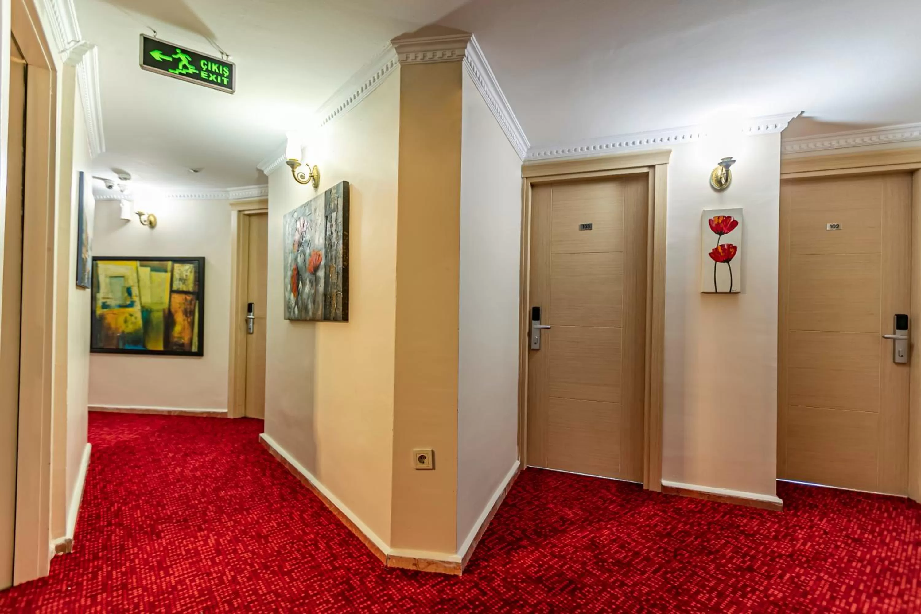 Decorative detail in Elasophia Hotel