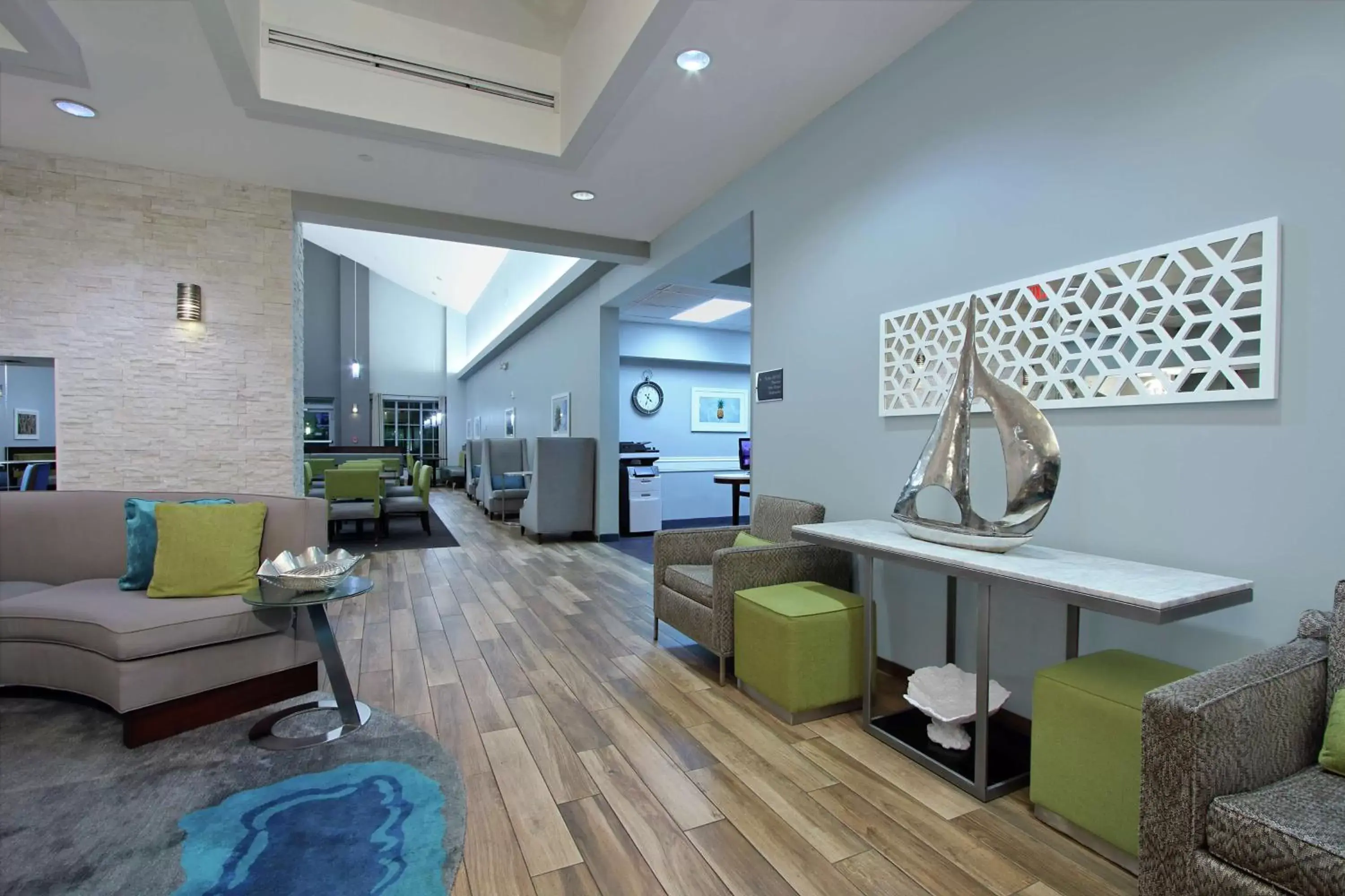 Lobby or reception, Seating Area in Homewood Suites by Hilton Fort Lauderdale Airport-Cruise Port