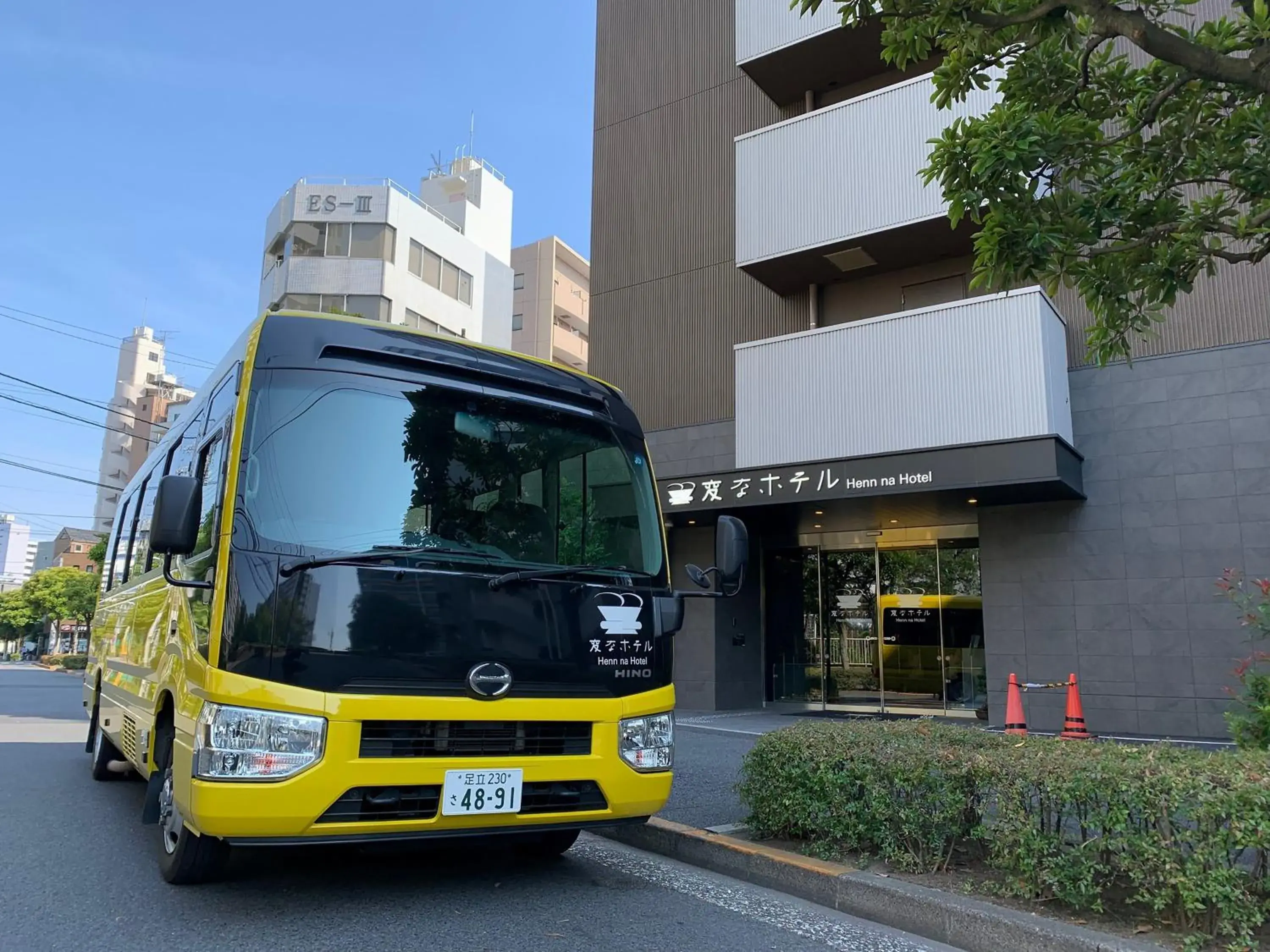 Property Building in Henn na Hotel Tokyo Nishikasai