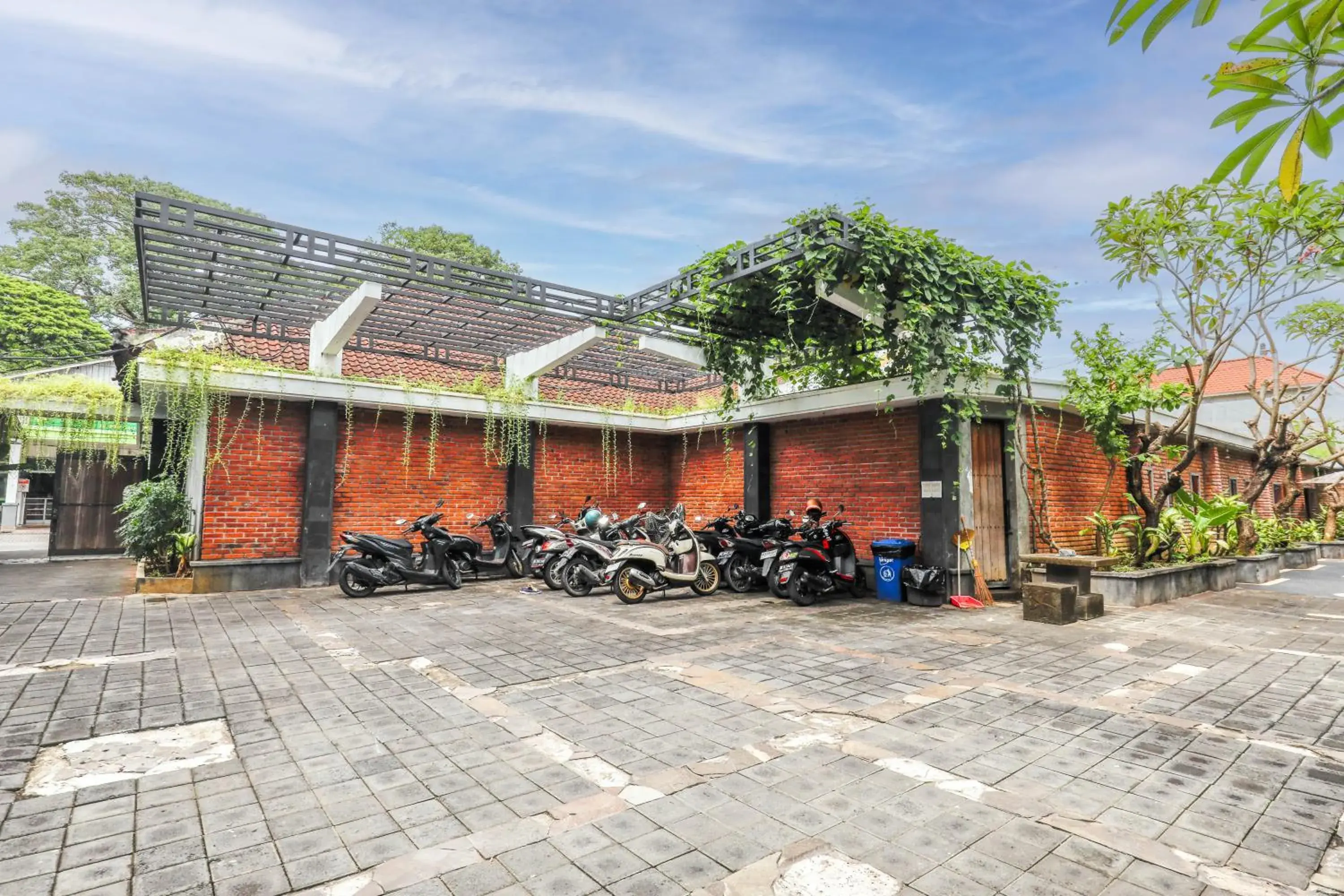 Parking, Property Building in Puri Bagus Villa Legian Kuta