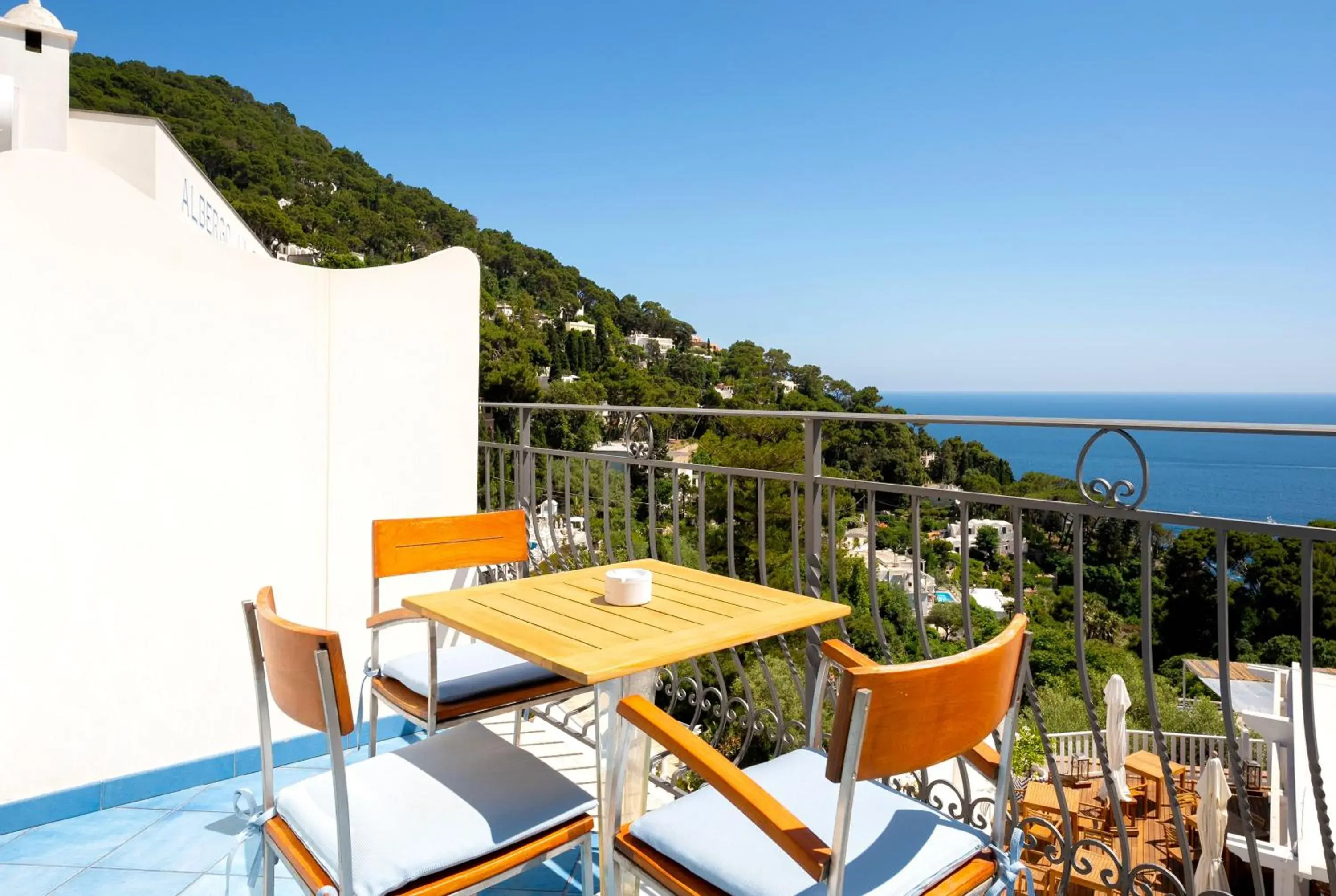 Balcony/Terrace in Hotel La Floridiana