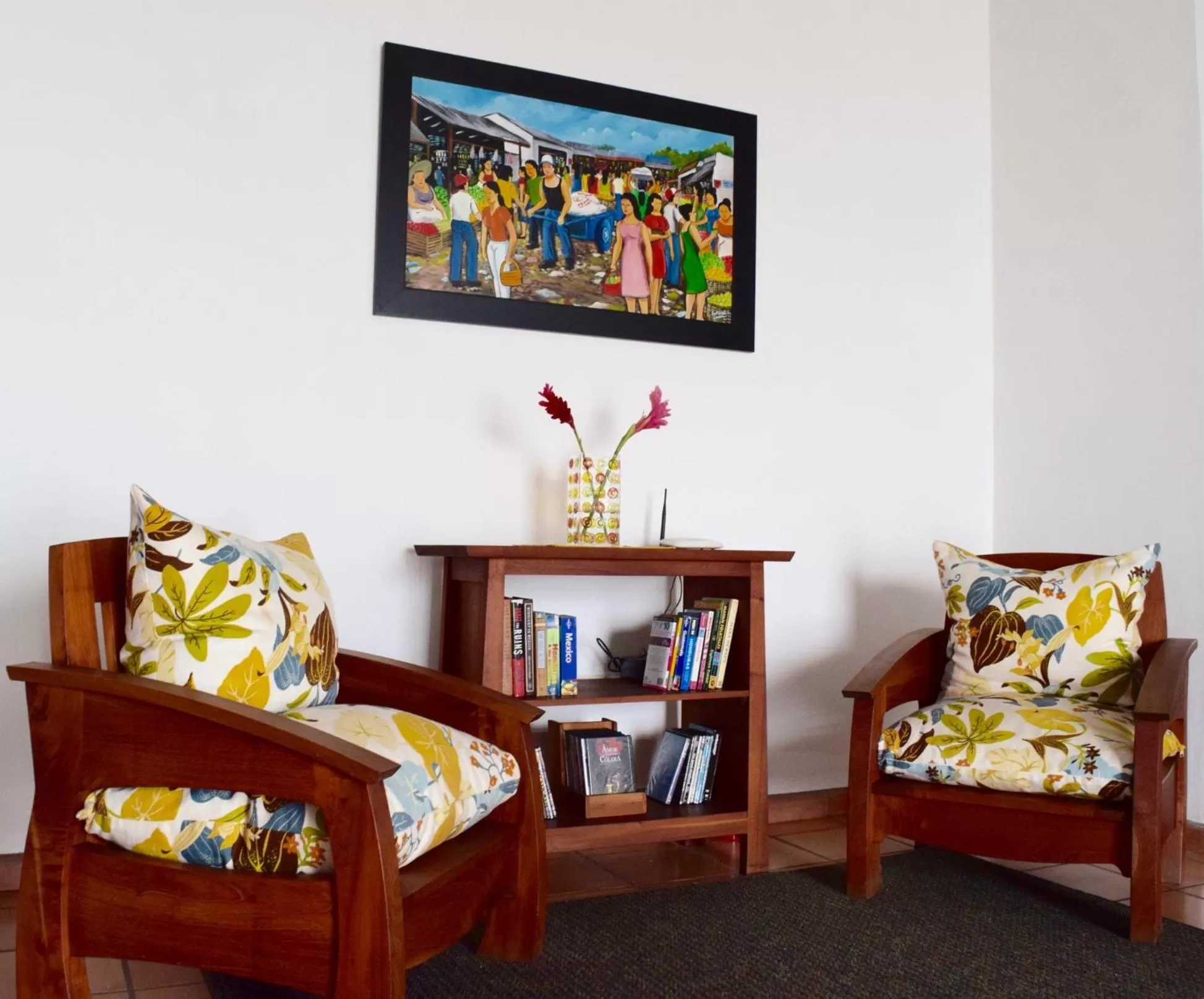 Seating area in Terramaya Boutique Hotel